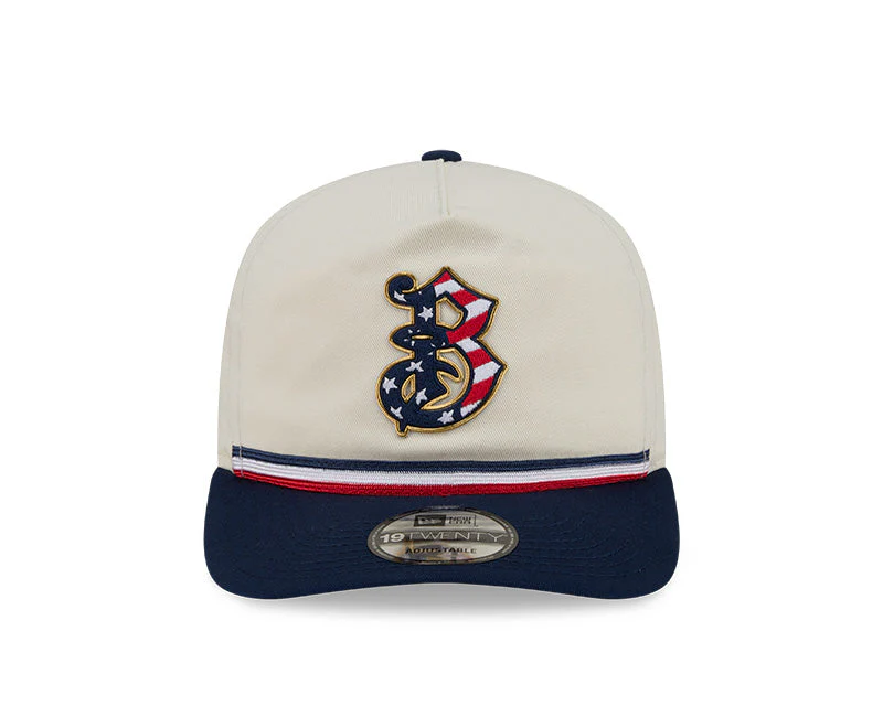 Bradenton Marauders 2026 New Era 4th of July 19TWENTY Adjustable Cap - Image 3