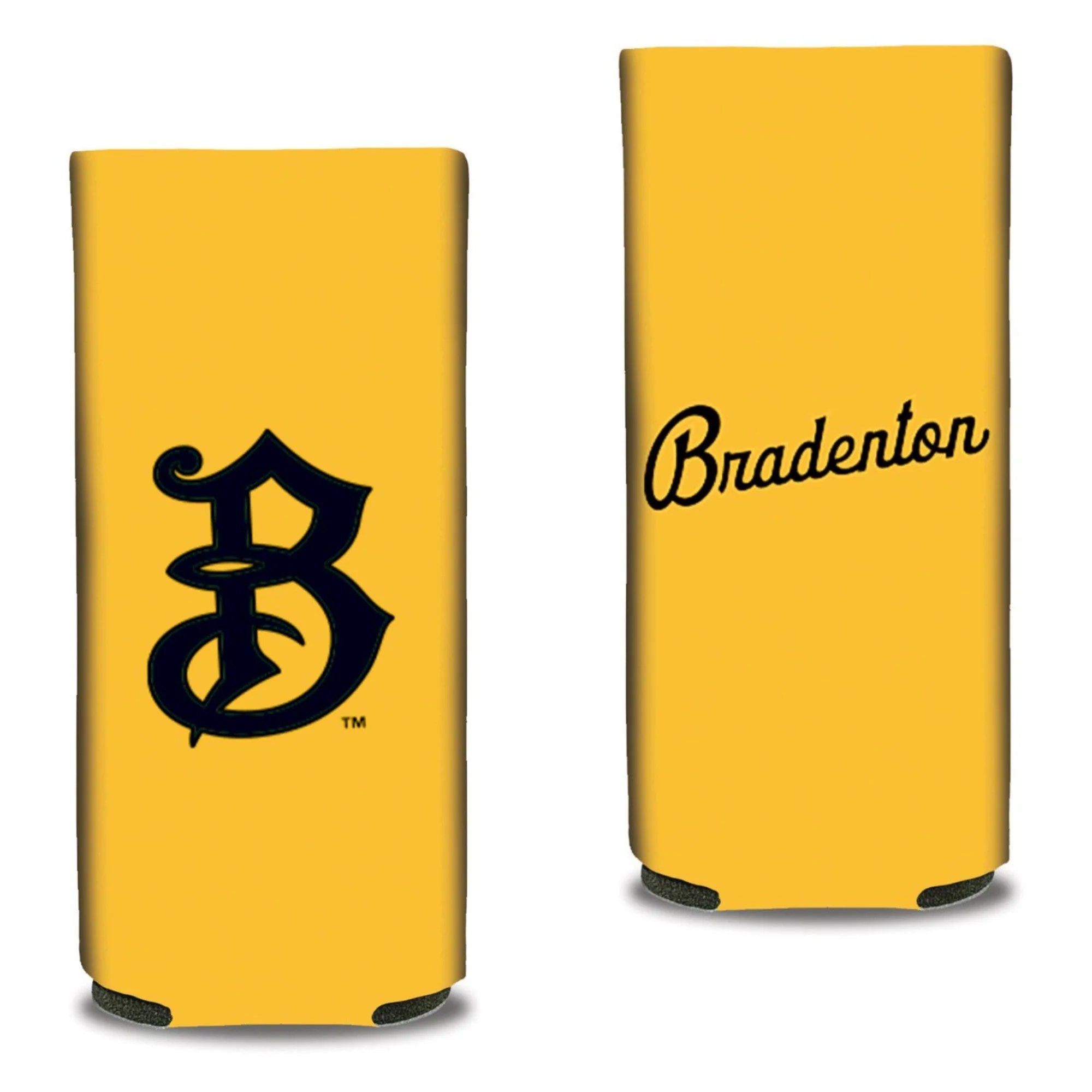 Bradenton Marauders Gold Slim Can Coolie