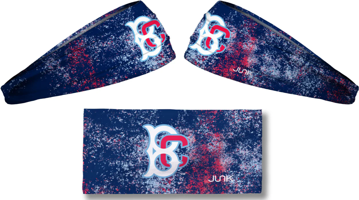 Brooklyn Cyclones Stamped Headband Blue
