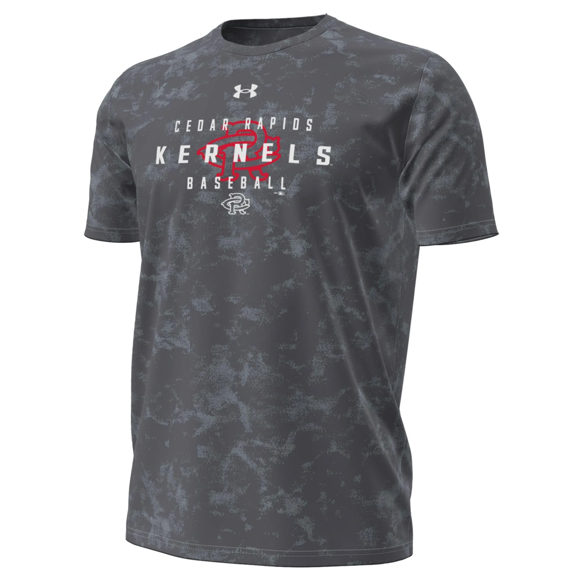 Cedar Rapids Kernels Under Armour Grey Camo T-shirt