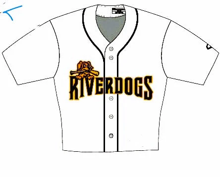 Charleston RiverDogs Women Replica Crop Jersey