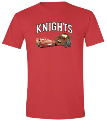 Charlotte Knights OT Sports Kids Disney Pixar Cars T-Shirt