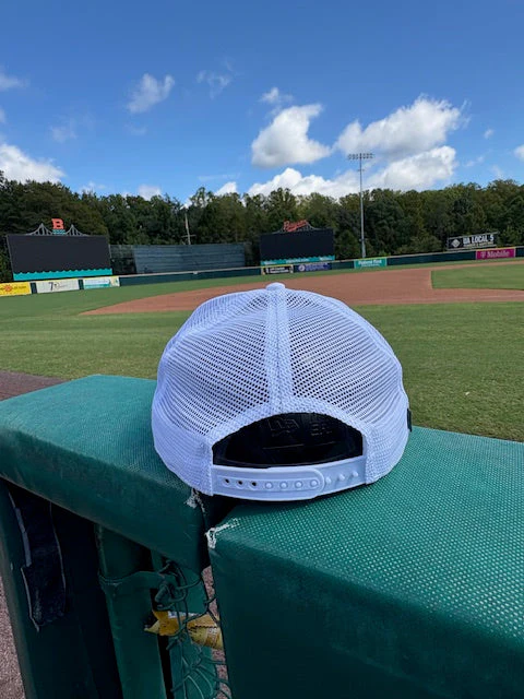 Chesapeake Baysox ADJUSTABLE Roadie Trucker WHITE - Image 3