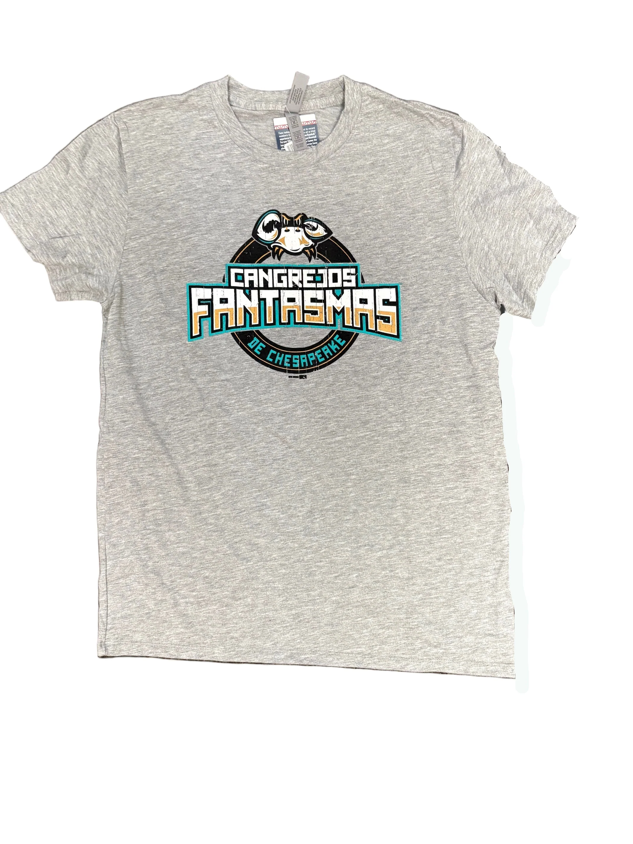 Chesapeake Baysox Adult Cangrejos Fantasmas Ash