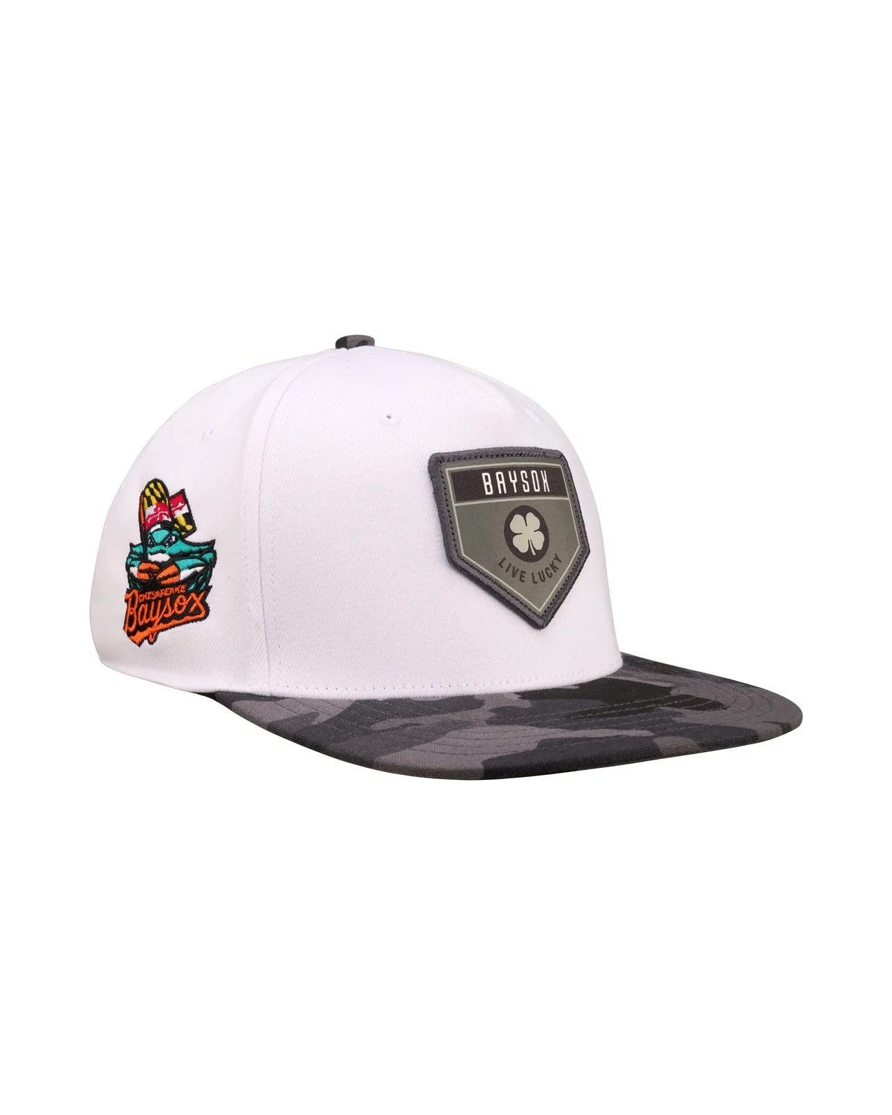 Chesapeake Baysox AT THE PLATE SNAPBACK - Image 2