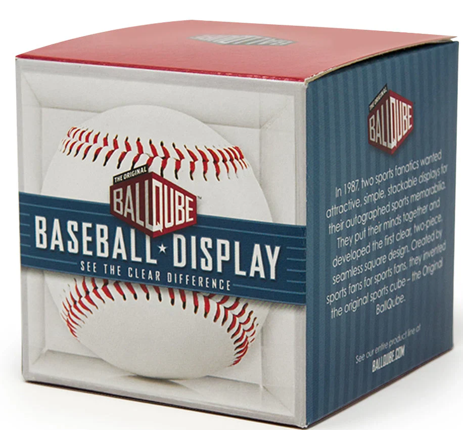 Chesapeake Baysox Baseball QUBES PLASTIC Clear - Image 2