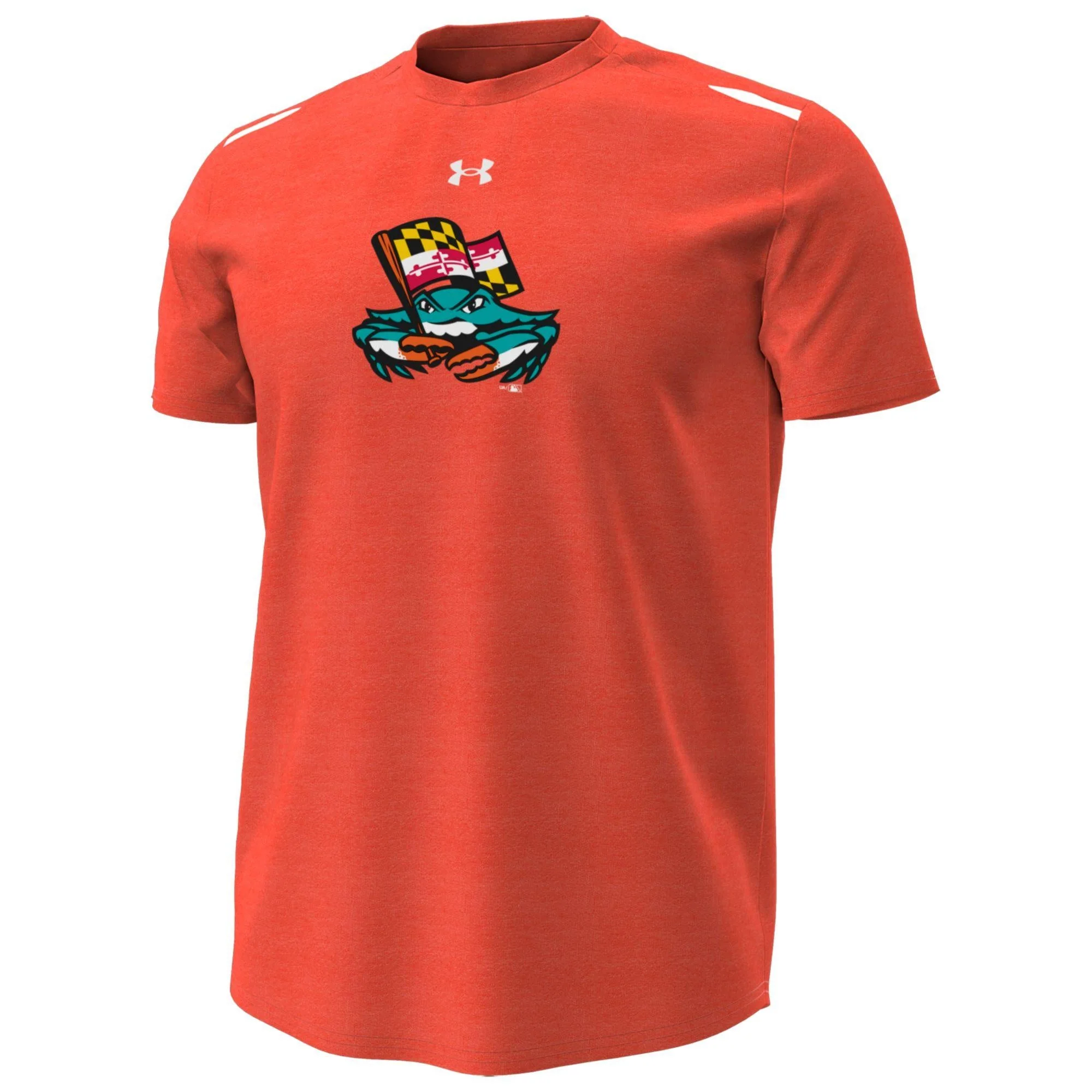 Chesapeake Baysox UA ADULT All Day Gameday ORANGE