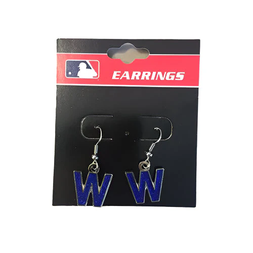 Women's Chicago Cubs W Earrings