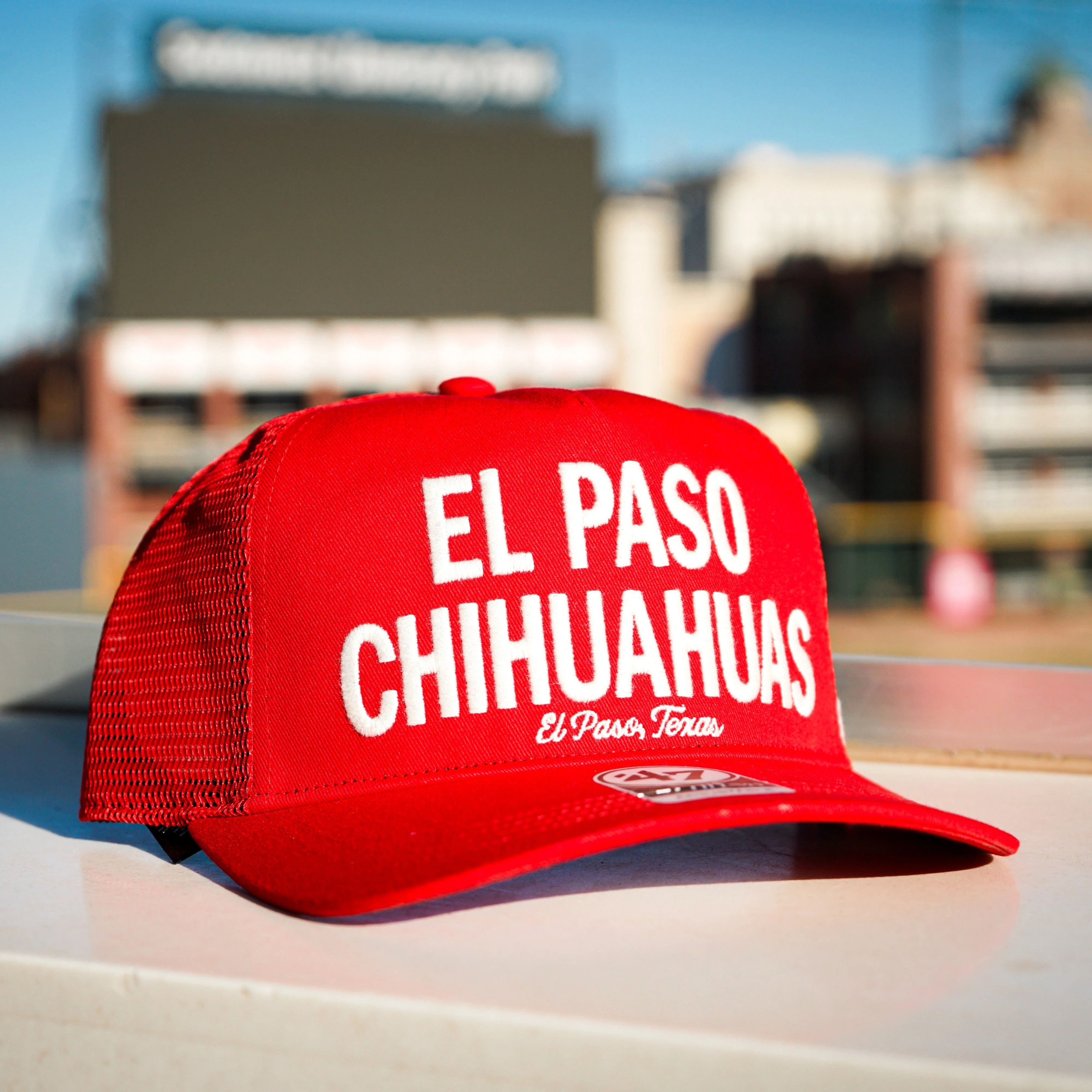 CHIHUAHUAS RED BOLD HITCH SNAP BACK- 47 BRAND
