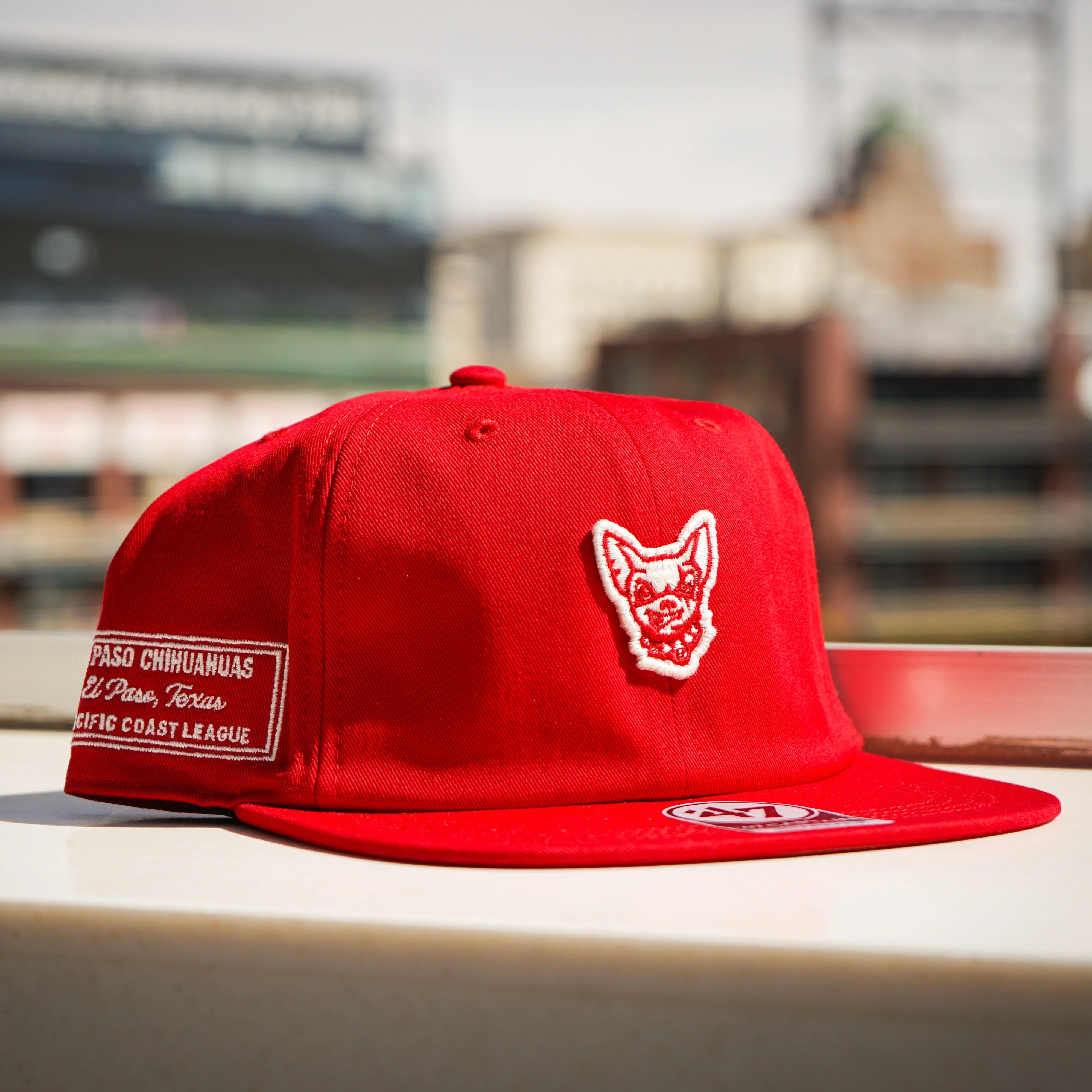 CHIHUAHUAS RED CAPTAIN SNAP BACK- 47 BRAND