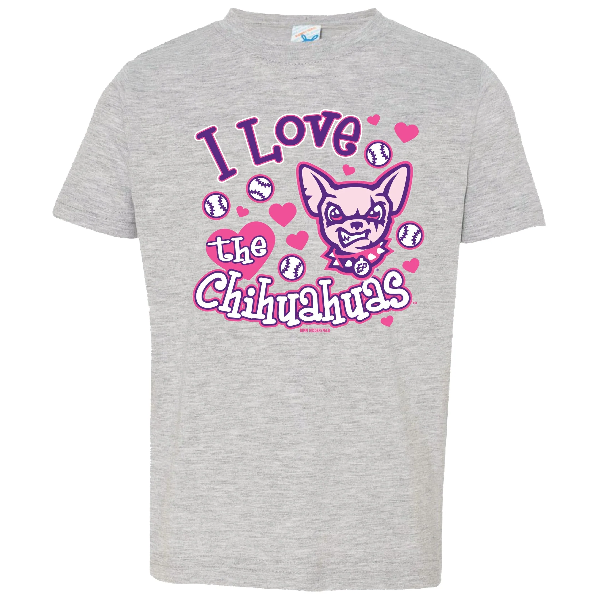 CHIHUAHUAS TODDLER MENNAN TEE- BIMM RIDDER