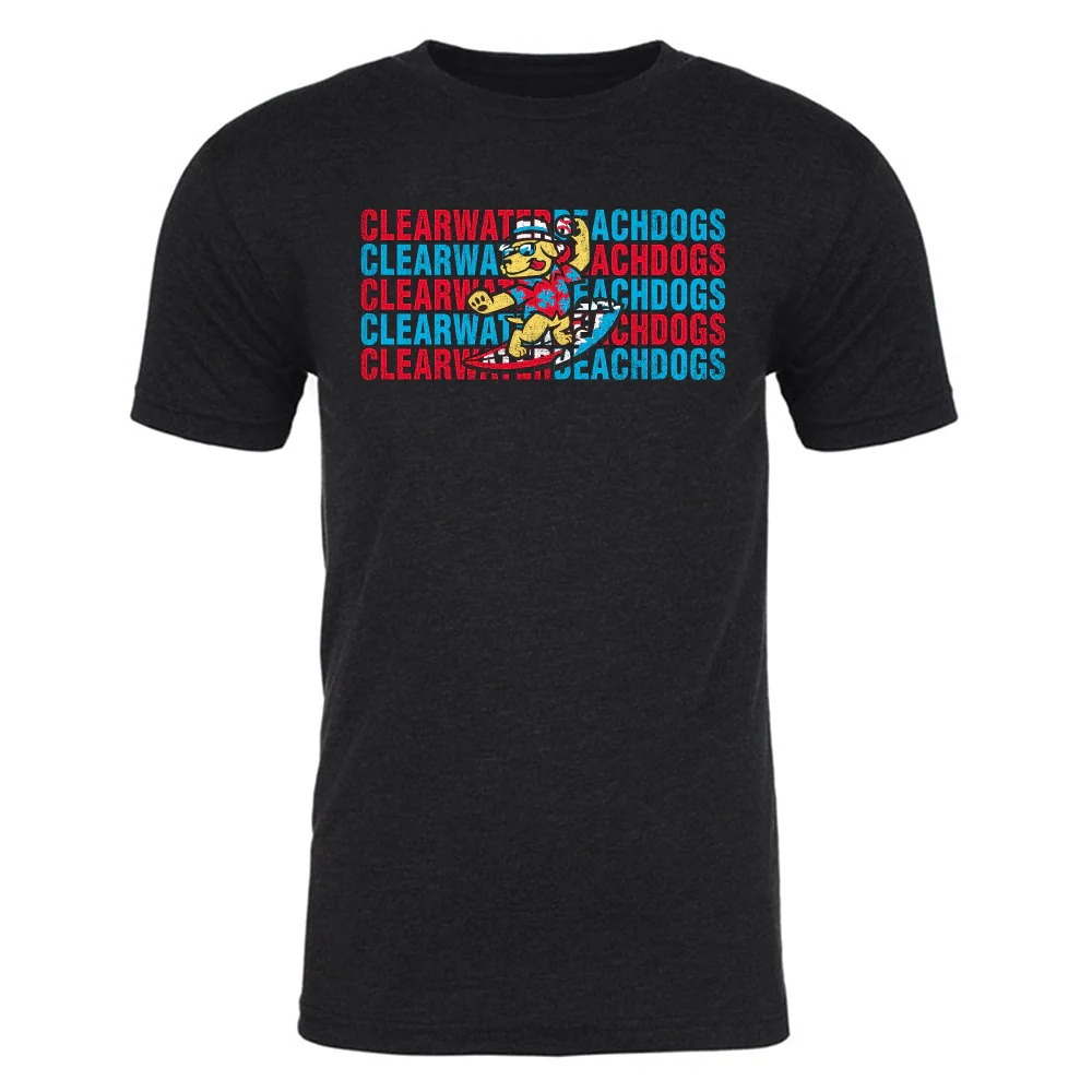 Clearwater BeachDogs 108 Stitches Repeater Tee