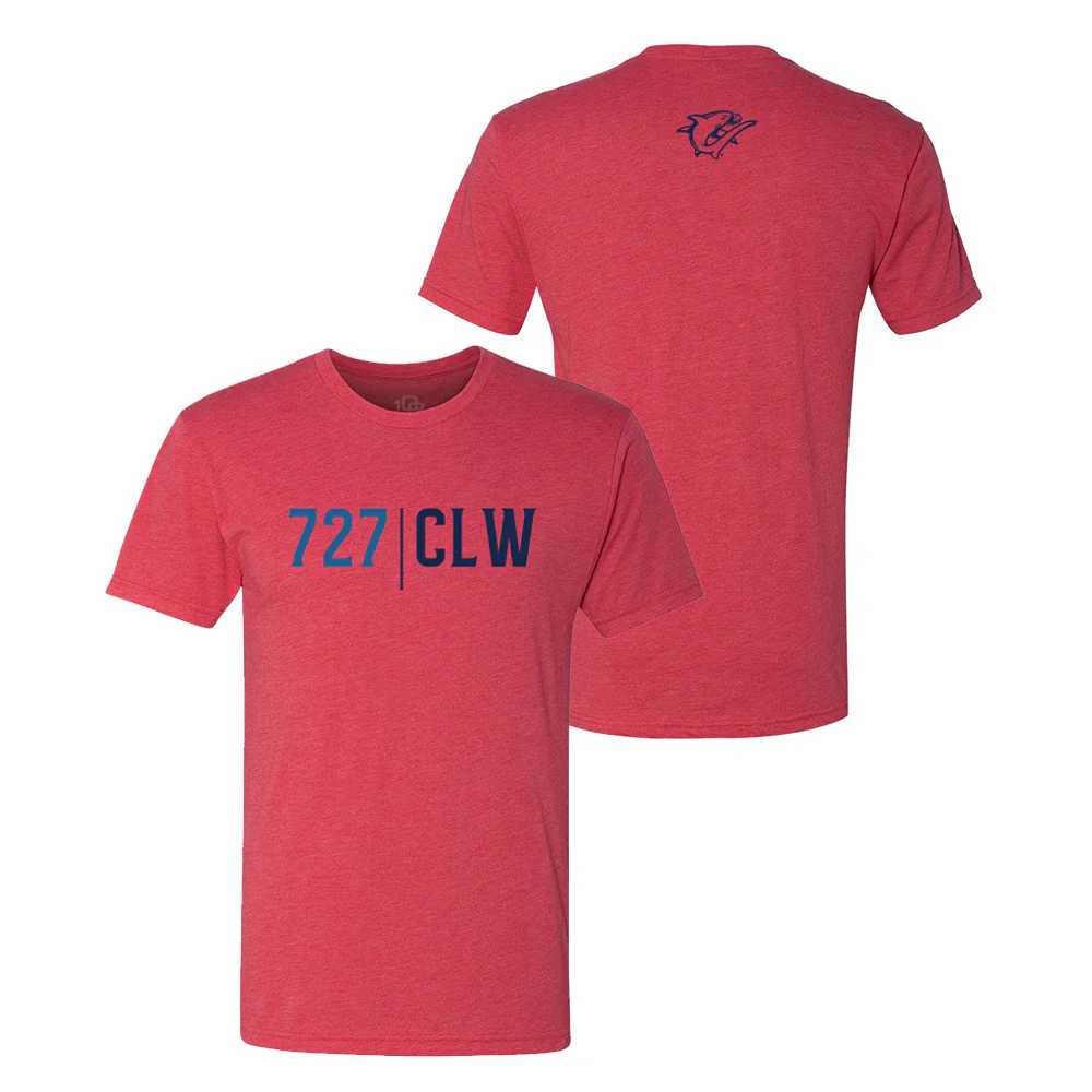 Clearwater Threshers 108 Stitches Area Code Tee