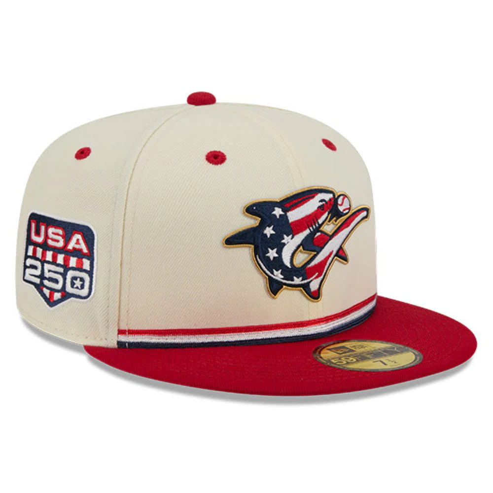 Clearwater Threshers 2026 New Era 59FIFTY Fourth of July Cap
