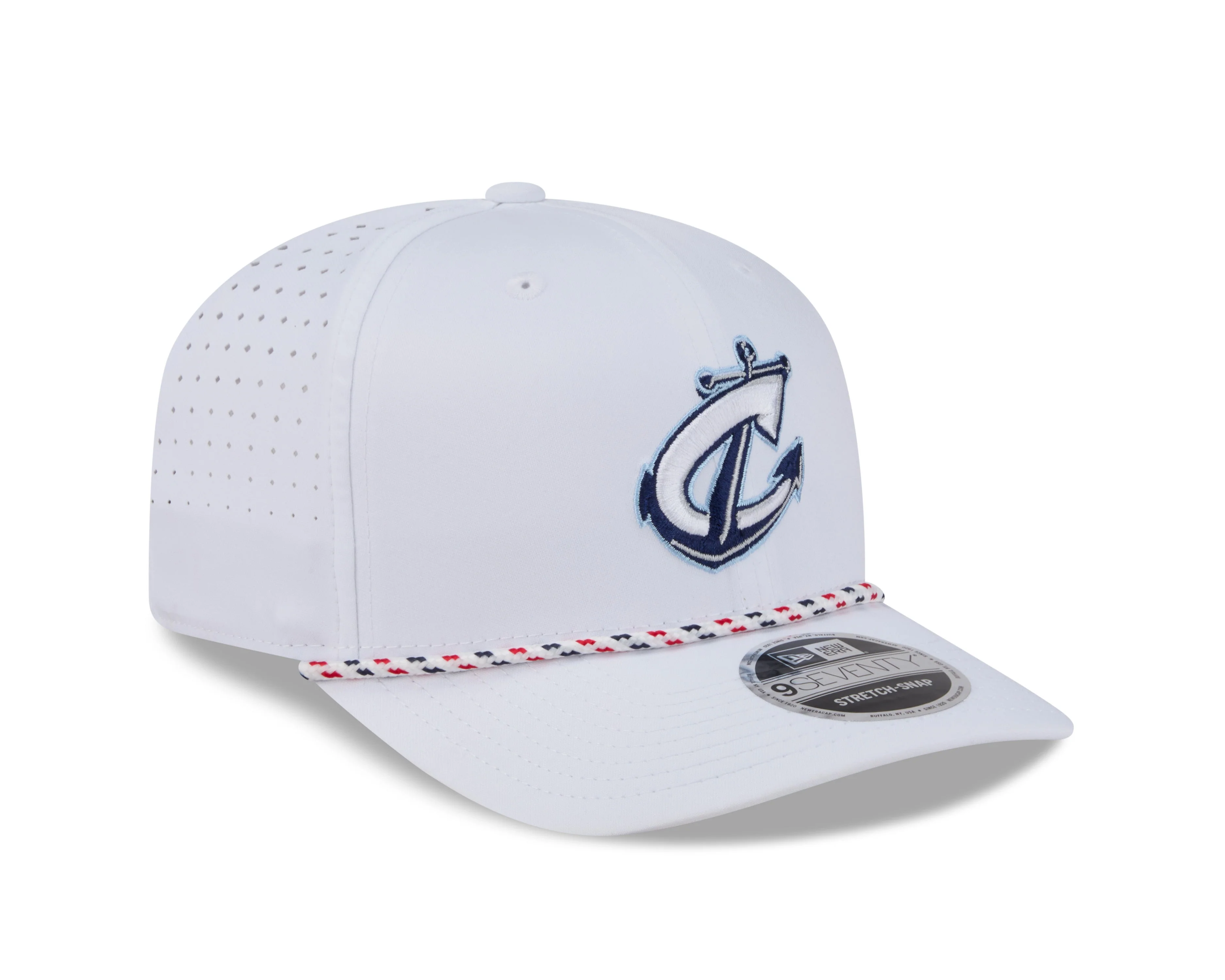 Columbus Clippers 9Seventy White Sport Cap - Image 2