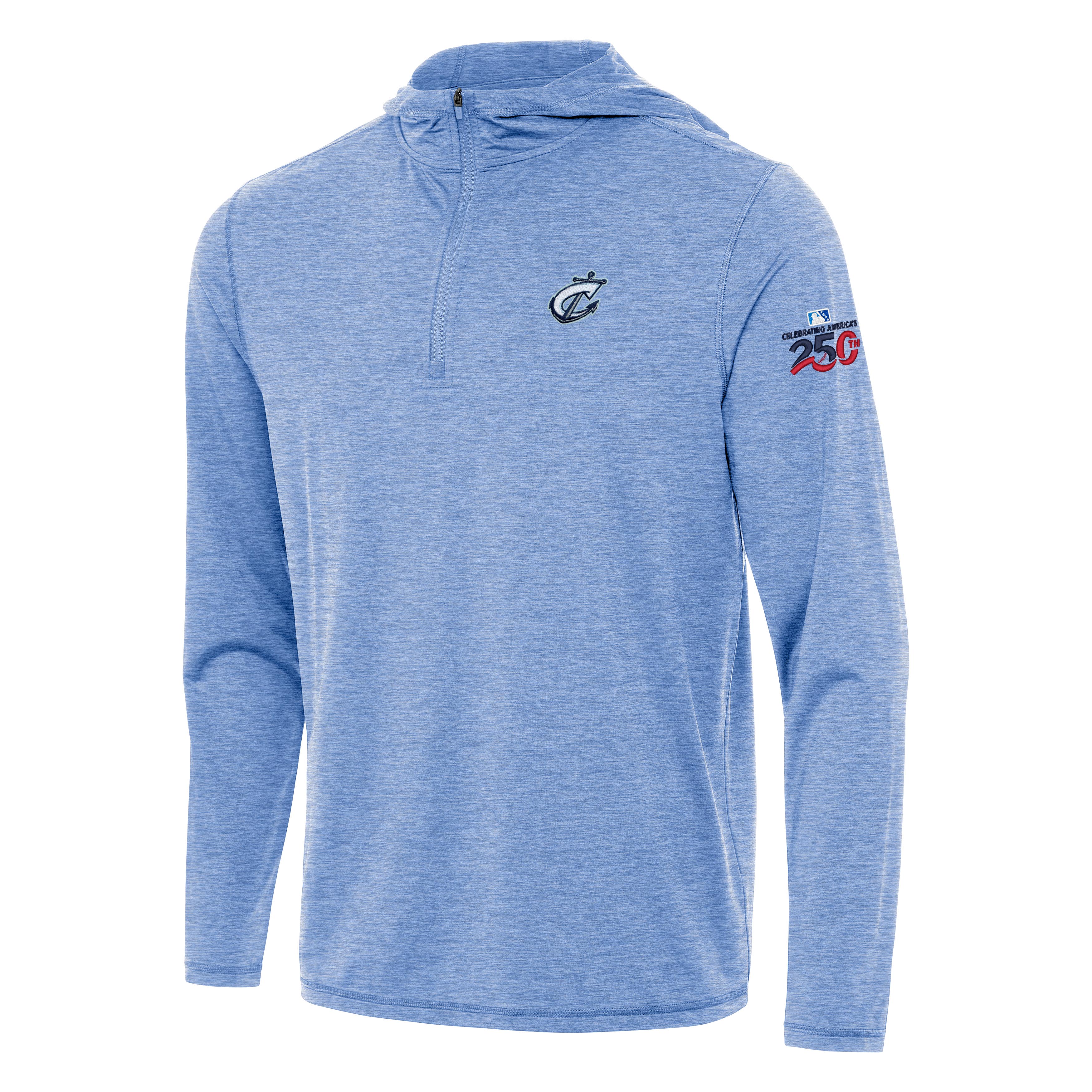 Columbus Clippers America 250 Tidy Quarter Zip Hood - Image 2