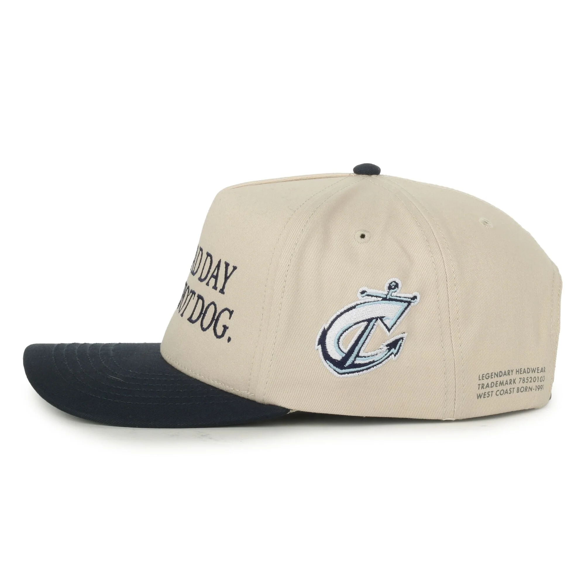 Columbus Clippers Bad Day Hot Dog Navy - Image 4