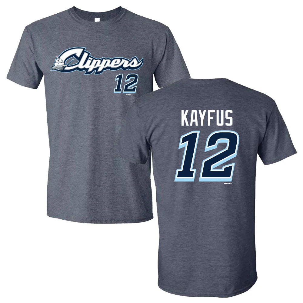 Columbus Clippers Adult CJ Kayfus Player Tee