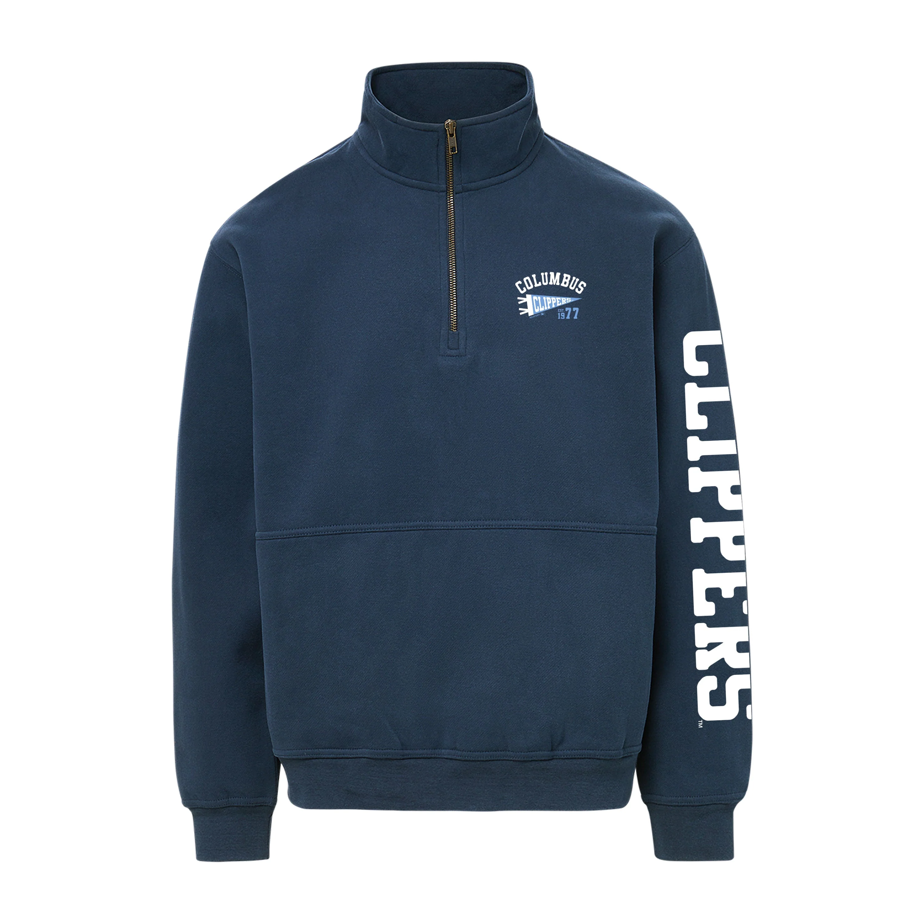 Columbus Clippers Vintage Fleece Quarter Zip
