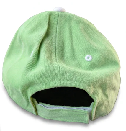 COPA Green *YOUTH FIT* Baseball Lace Adjustable Hat - Image 2