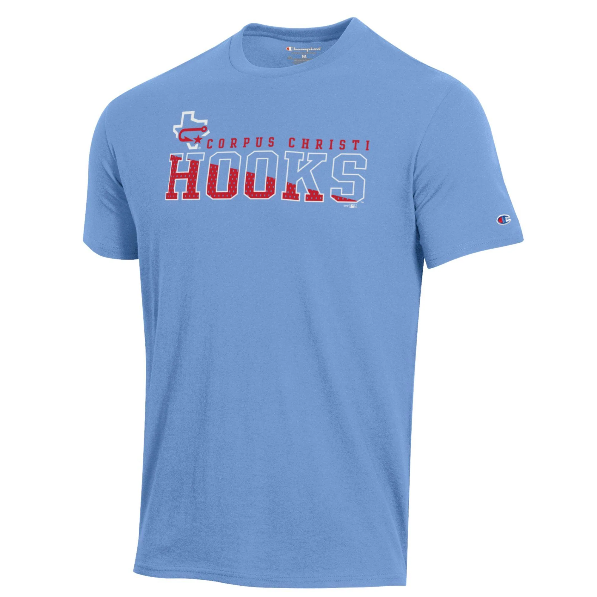 Corpus Christi Hooks Champion - Tee Stadium Applique - Image 2