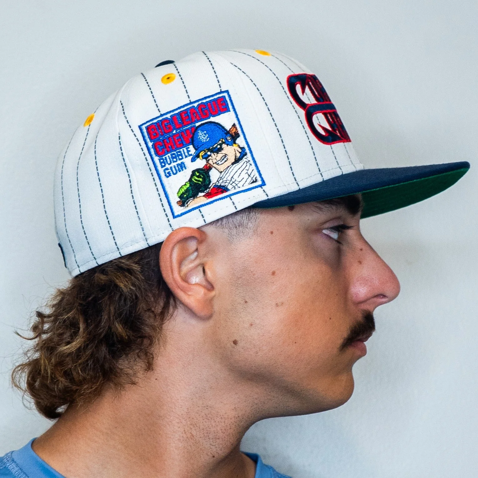Corpus Christi Hooks New Era - 59Fifty Fitted - Big League Chew 2026 - Original Gum Striped - Image 3