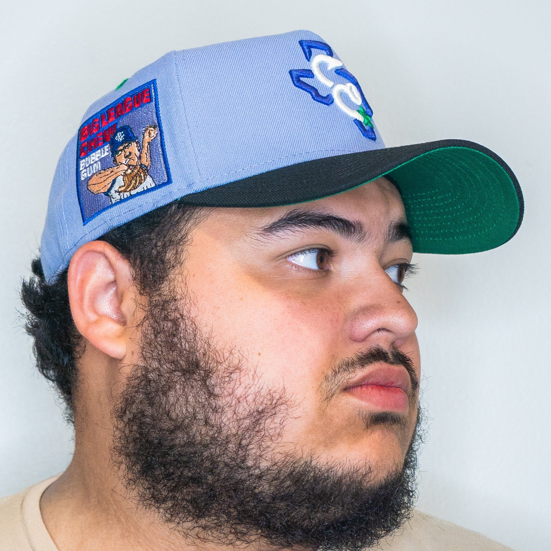 Corpus Christi Hooks New Era - 9Forty A-Frame Adjustable Cap - Big League Chew 2026 - Grape Gum - Image 2
