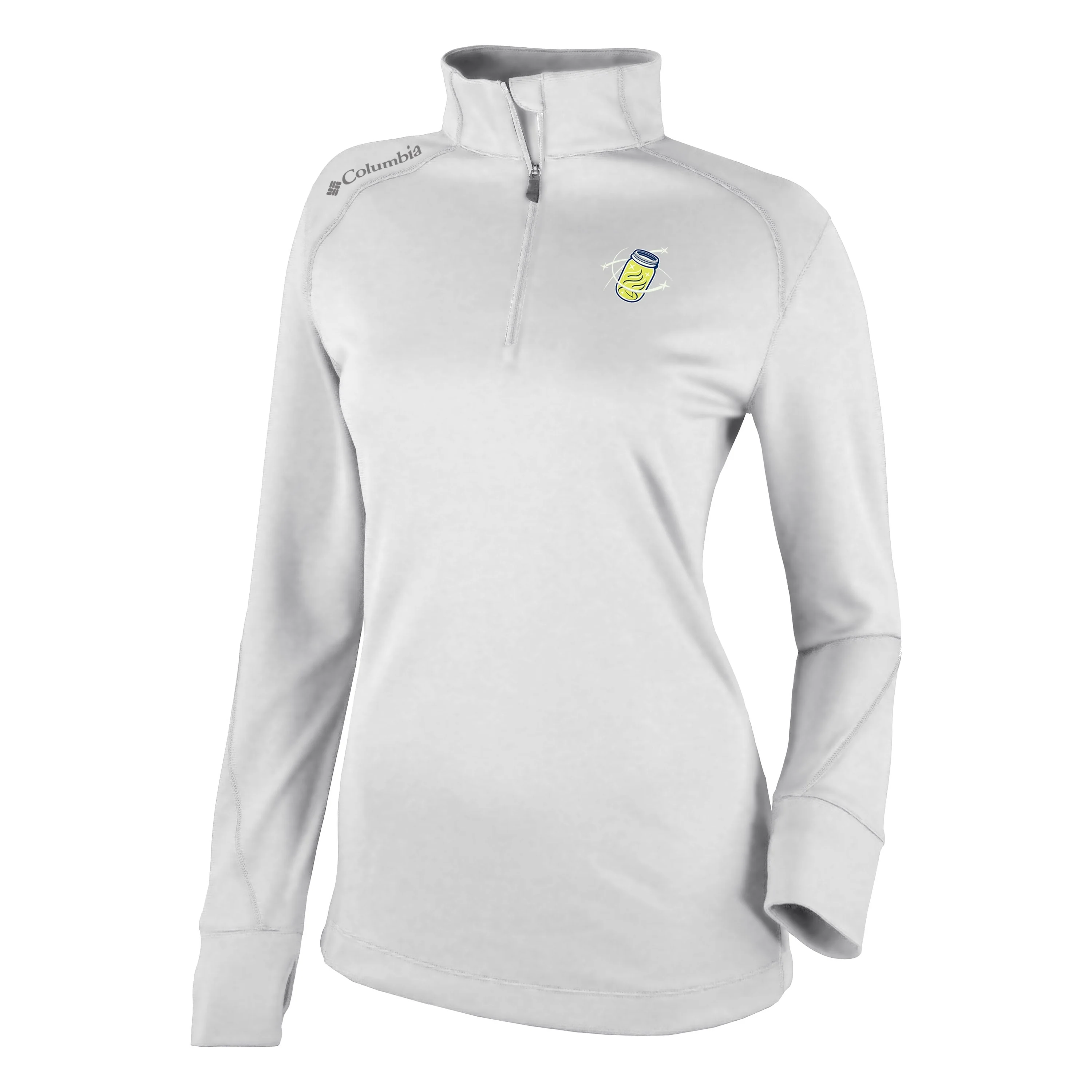 CSW Fireflies Womens Shotgun 1/4 Zip w/ Mason Jar - Image 2