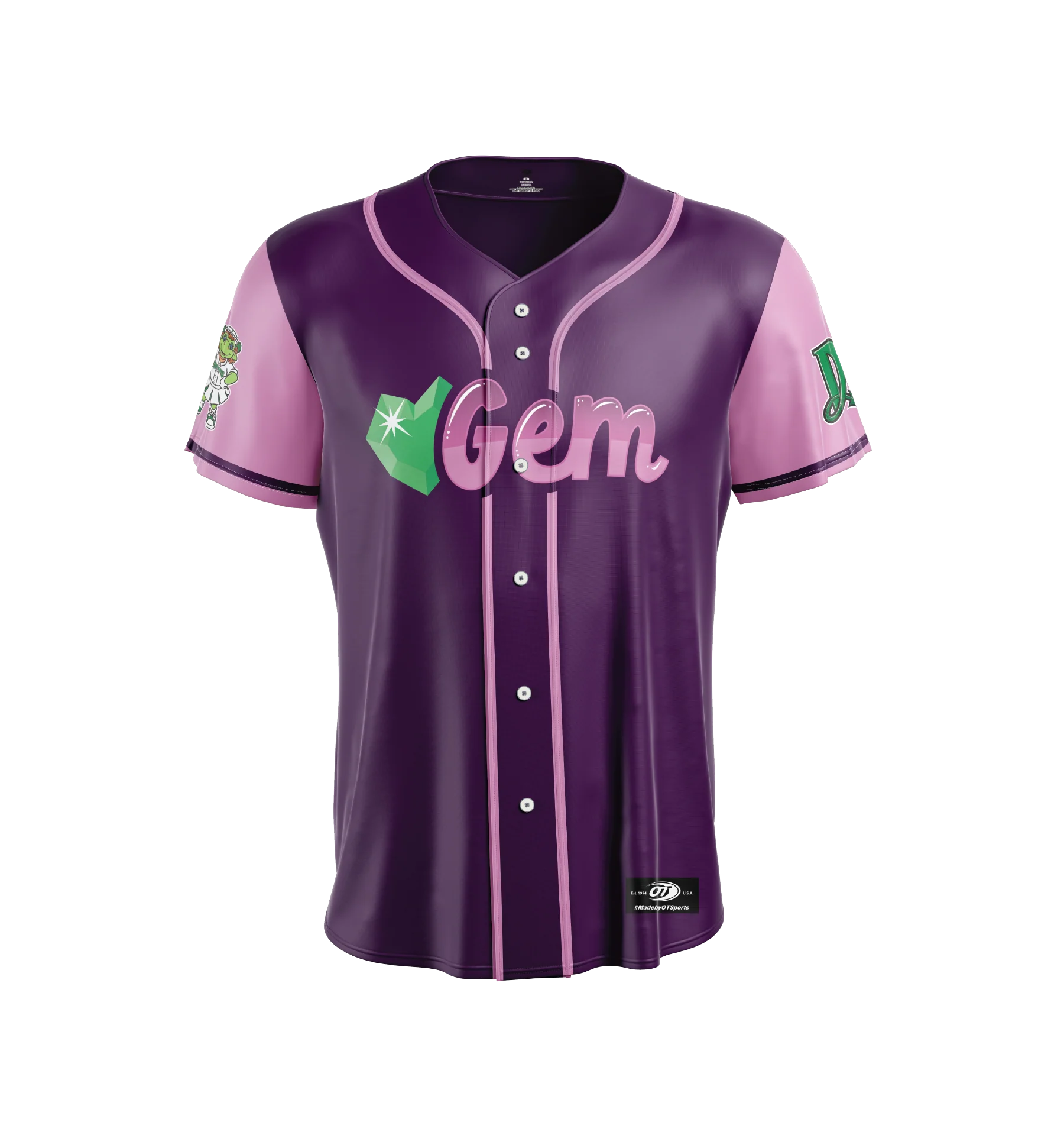 Dayton Dragons OT Sports Youth Mascot Jerseys - Image 2