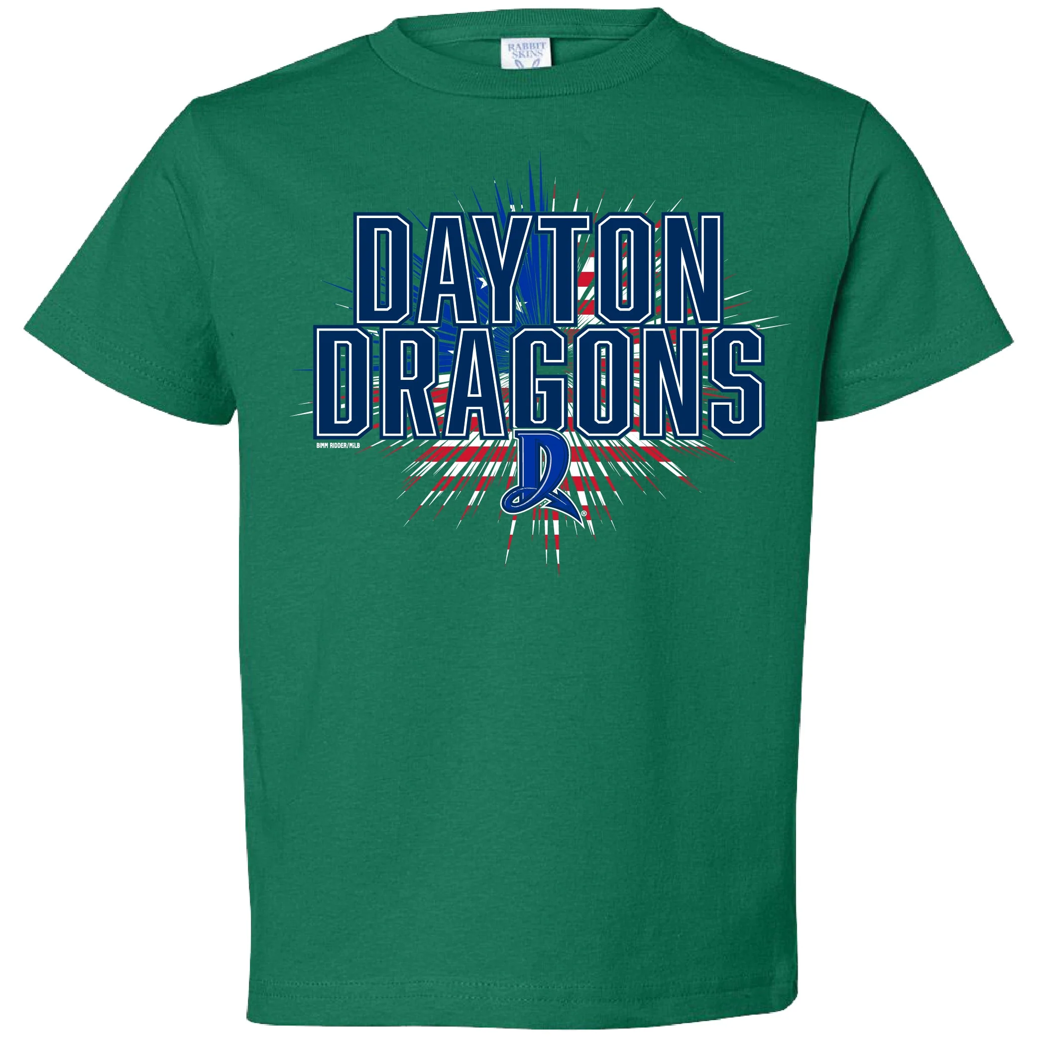 Dayton Dragons Toddler Loyalty Patriotic T-Shirt