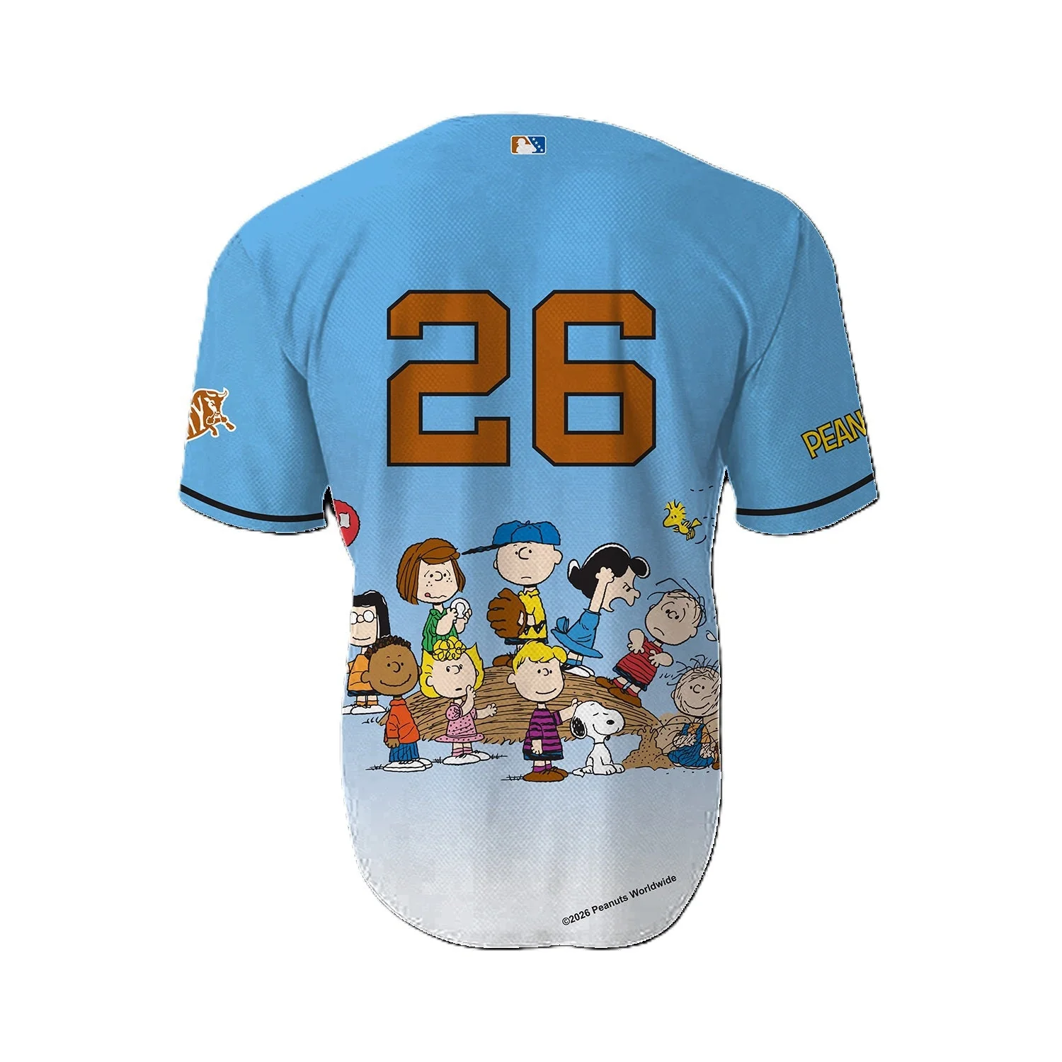Durham Bull 2026 Peanuts Replica Jersey - Image 8