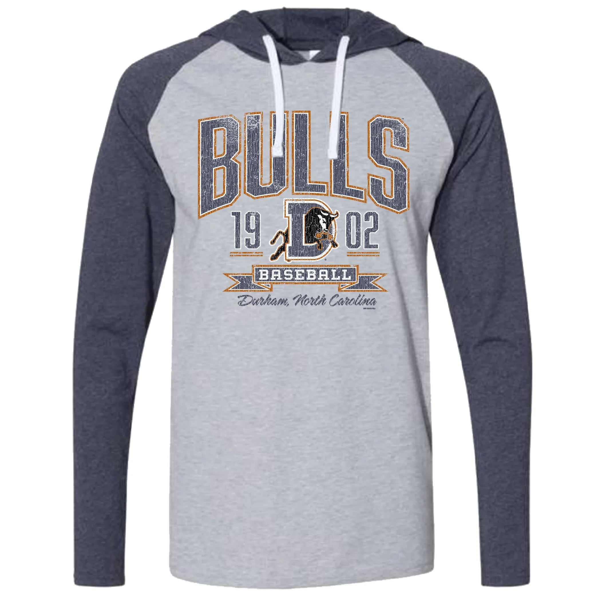 Durham Bulls Chucky Raglan Hood