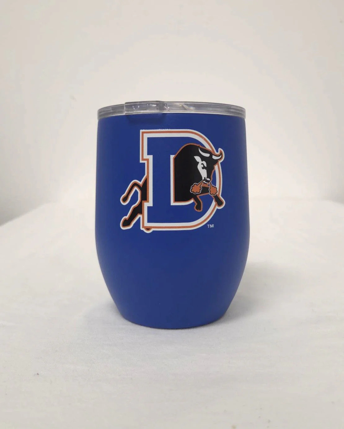 Durham Bulls Flipside Wine Curved Tumbler