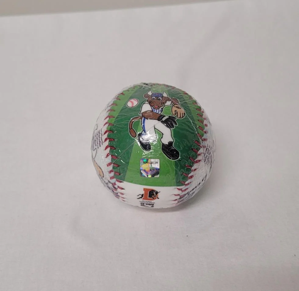 Durham Bulls Wool E. Bull Baseball - Image 2