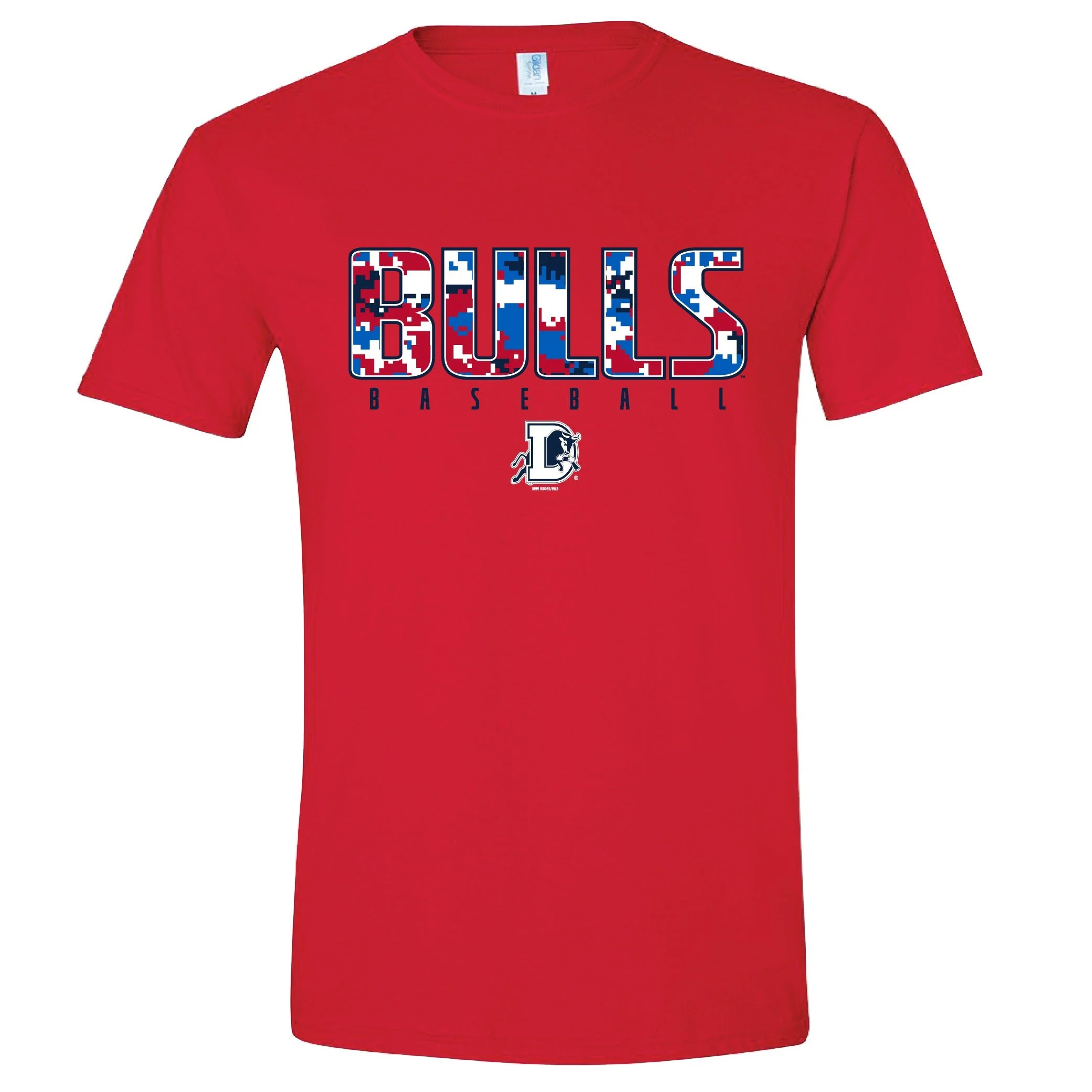 Durham Bulls Youth Black Ops Patriotic Tee - Image 2