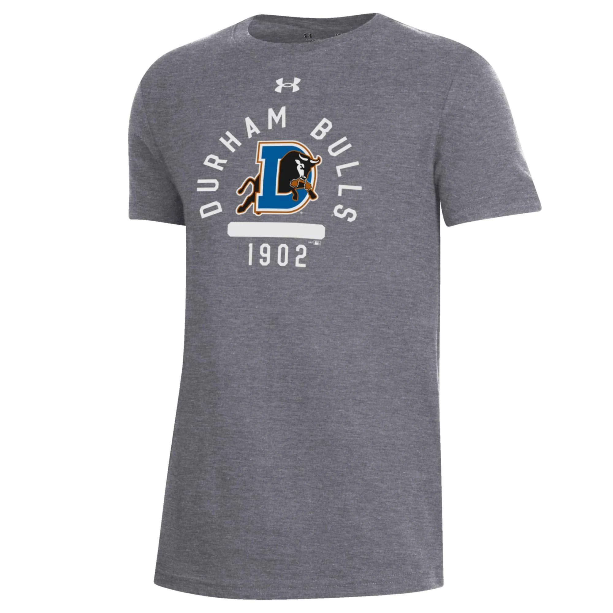 Durham Bulls Youth UA Arched Over Bulls Tee