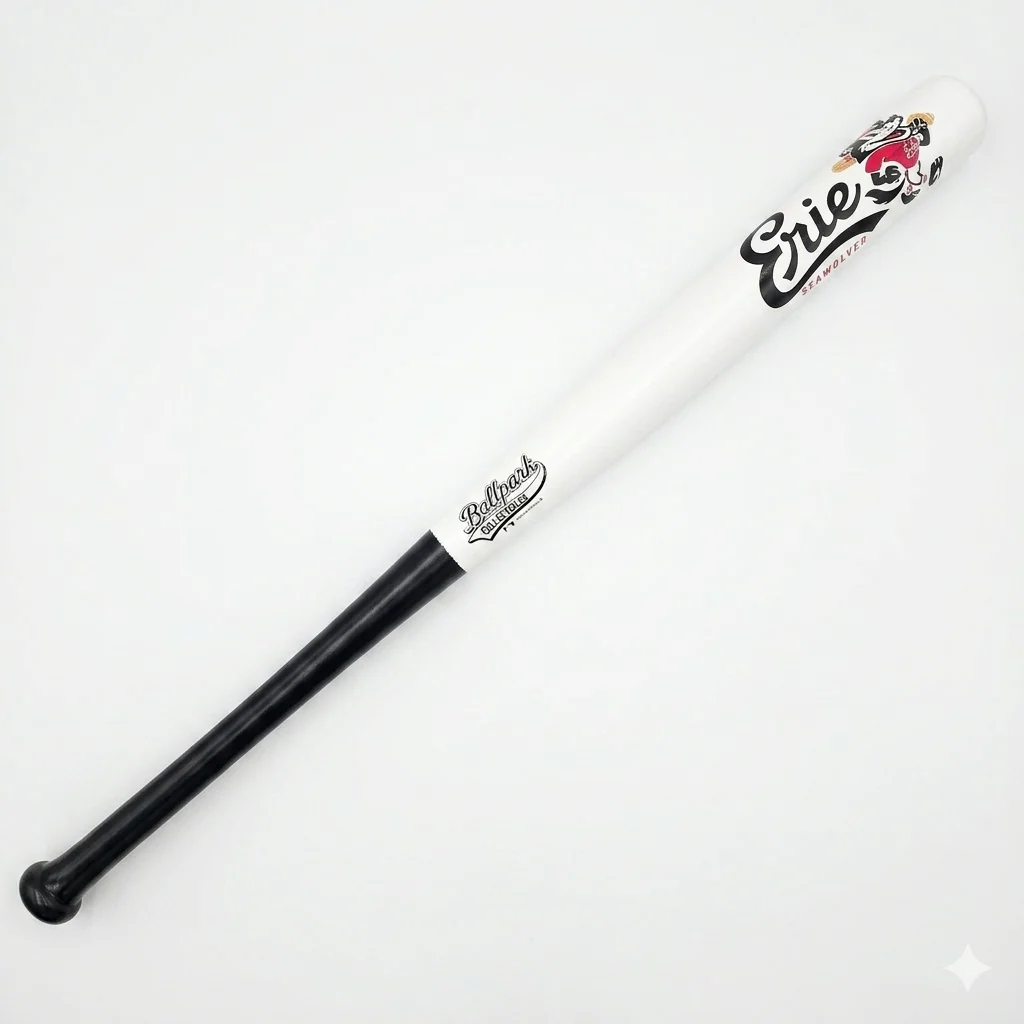 Erie SeaWolves BC Fauxback Mini Bat
