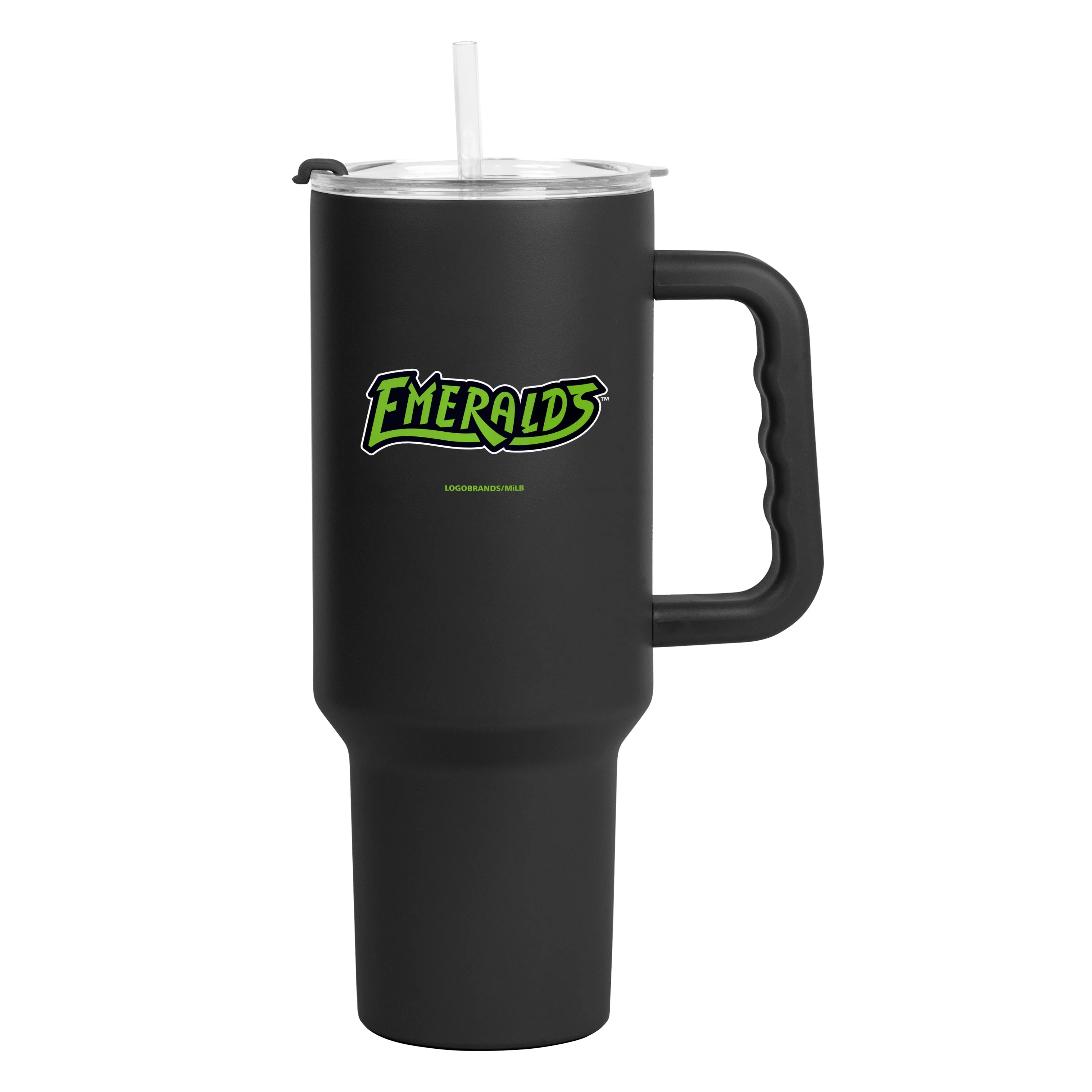 Eugene Emeralds 40 oz. Powder Coat Tumbler - Image 2
