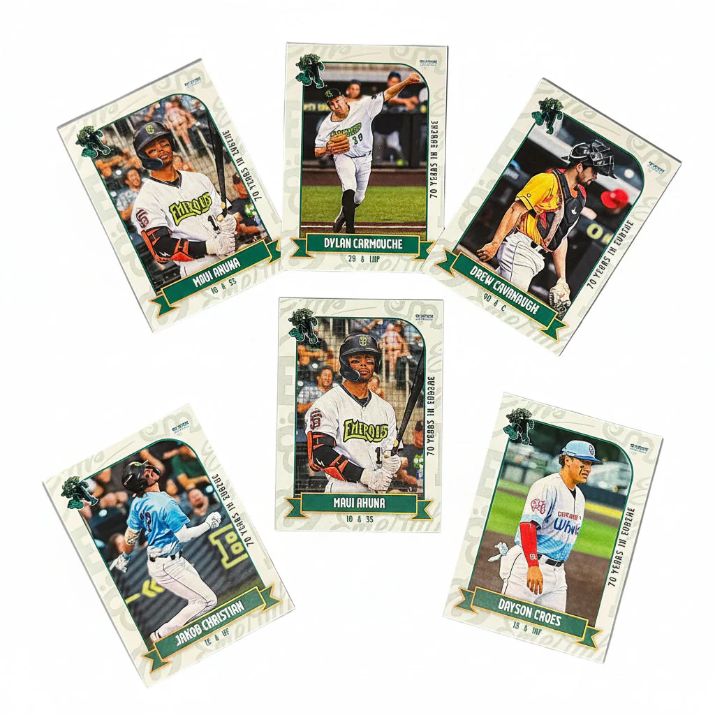 Eugene Emeralds Choice 2025 Update Team Card Set