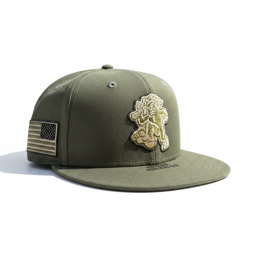 Eugene Emeralds New Era 2026 Armed Forces 59FIFTY Fitted Cap