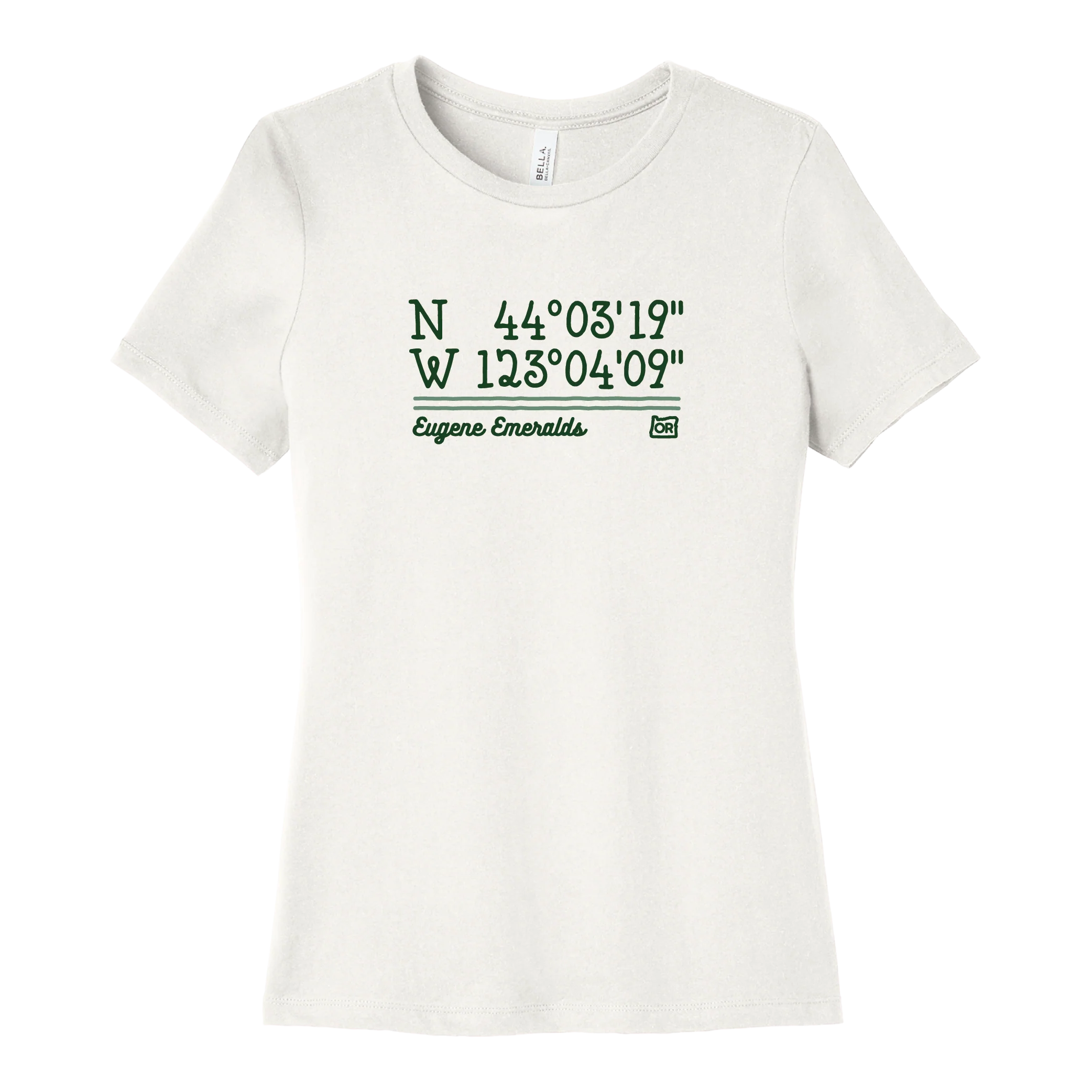 Eugene Emeralds Women's Coordinates T-Shirt
