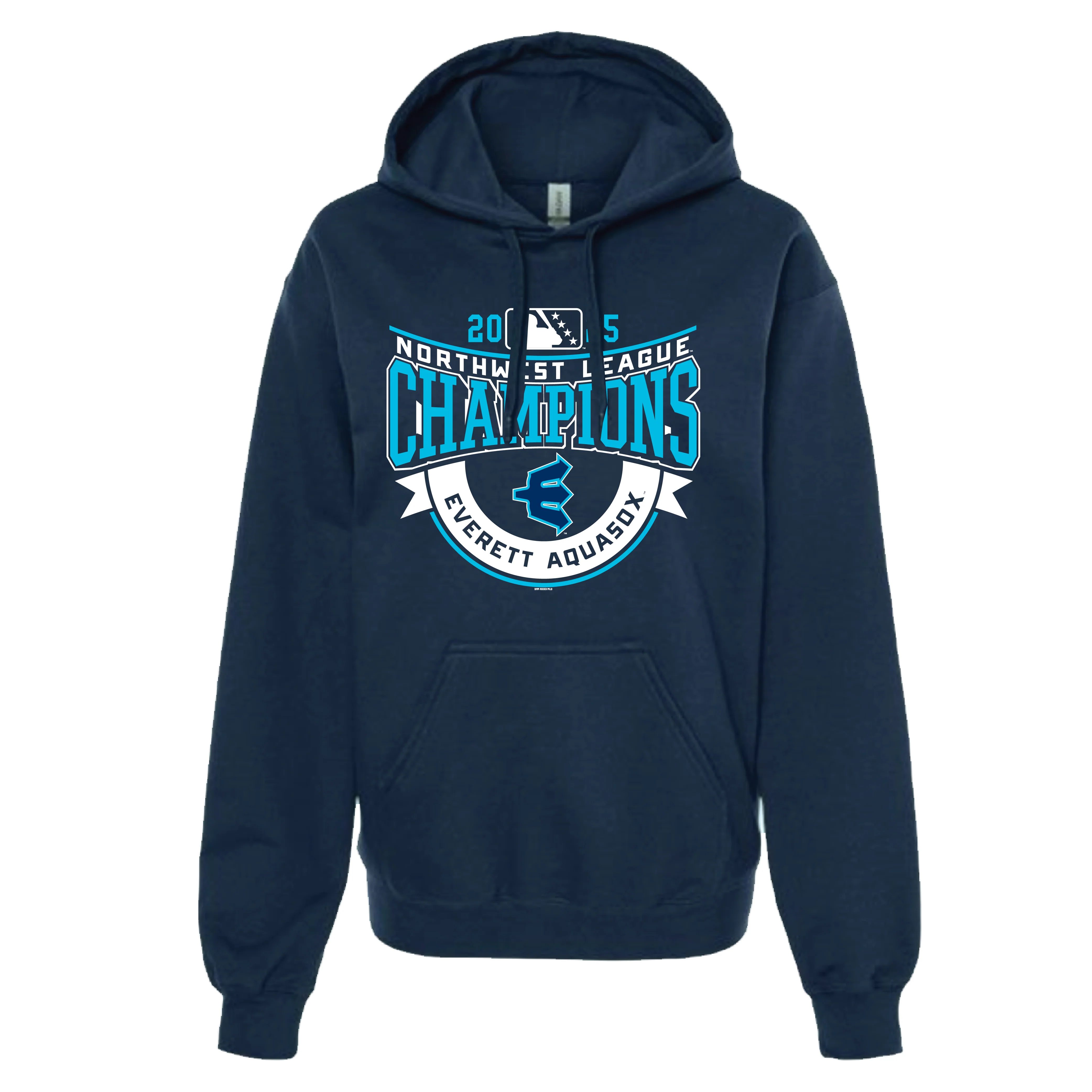 Everett AquaSox 2025 NWL Champs Dusk Hoodie