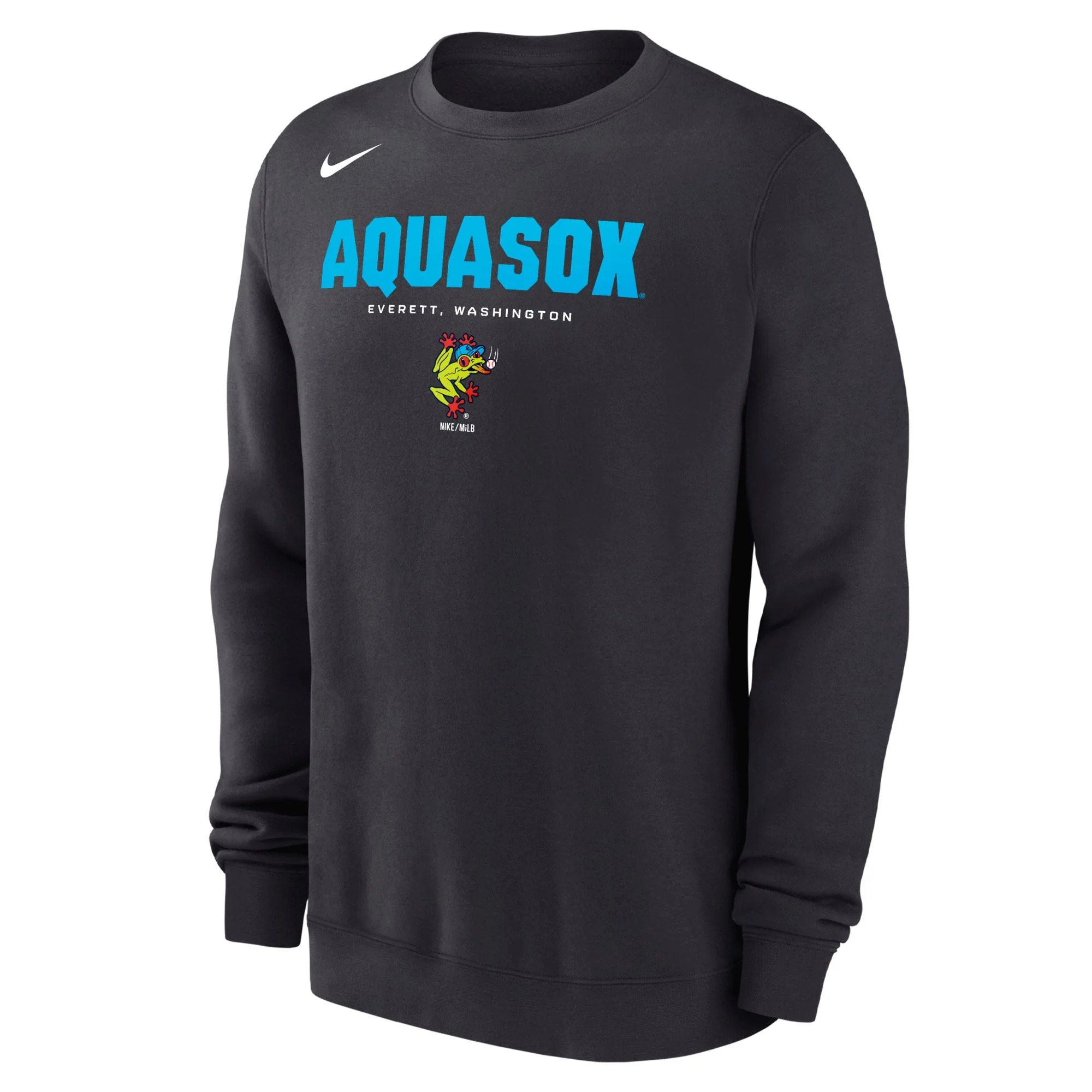Everett AquaSox Nike Club Crewneck