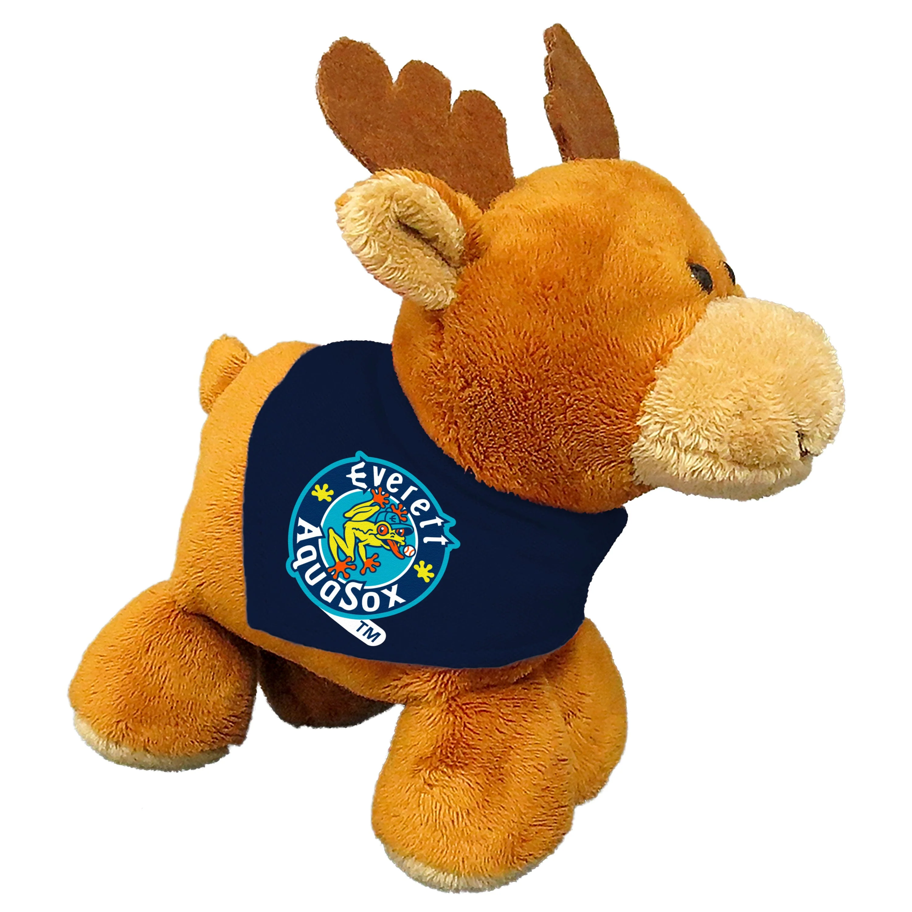 Everett AquaSox Plush Moose