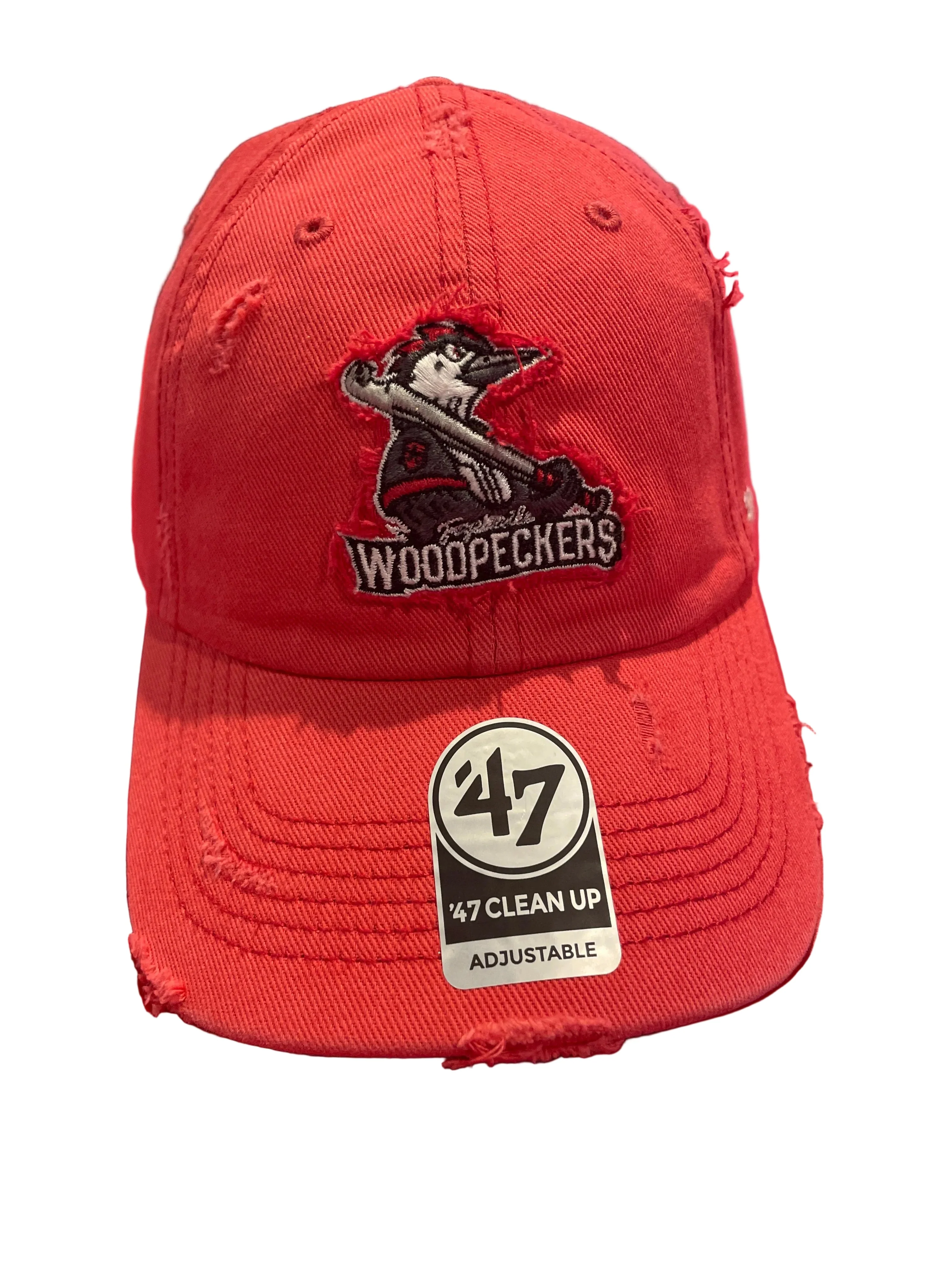 Fayetteville Woodpeckers 47Brand Weathered Clean Up Cap