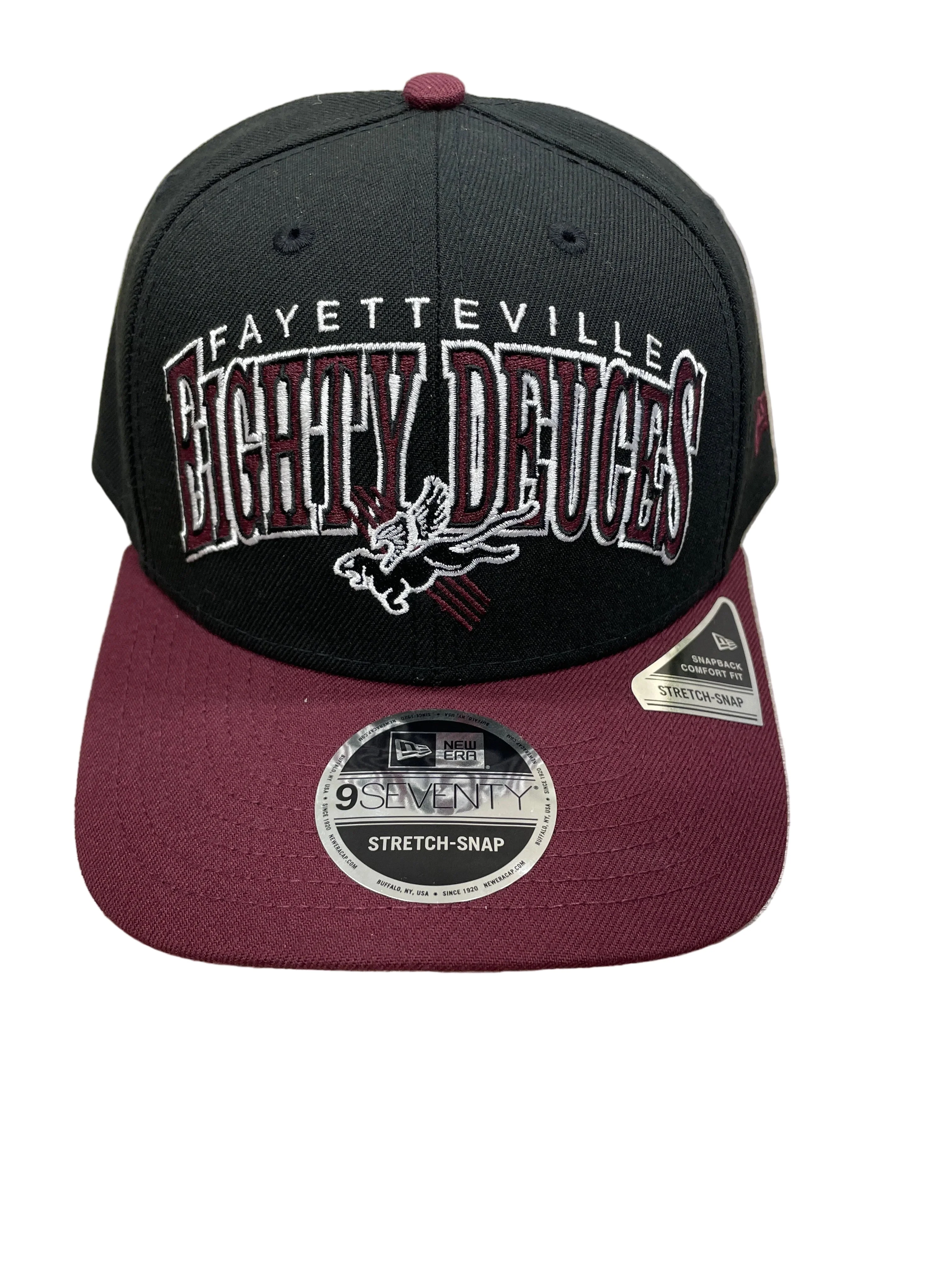 Fayetteville Woodpeckers New Era Eighty Deuces 970 Adjustable Cap