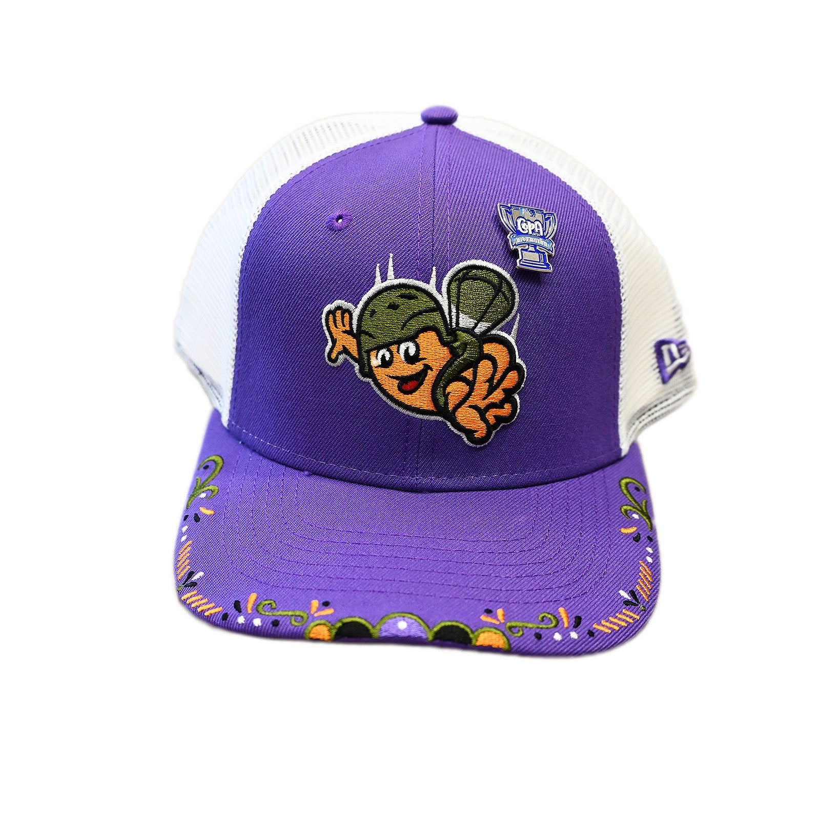 Fayetteville Woodpeckers New Era Frijoles Saltarines 970 Adjustable Cap