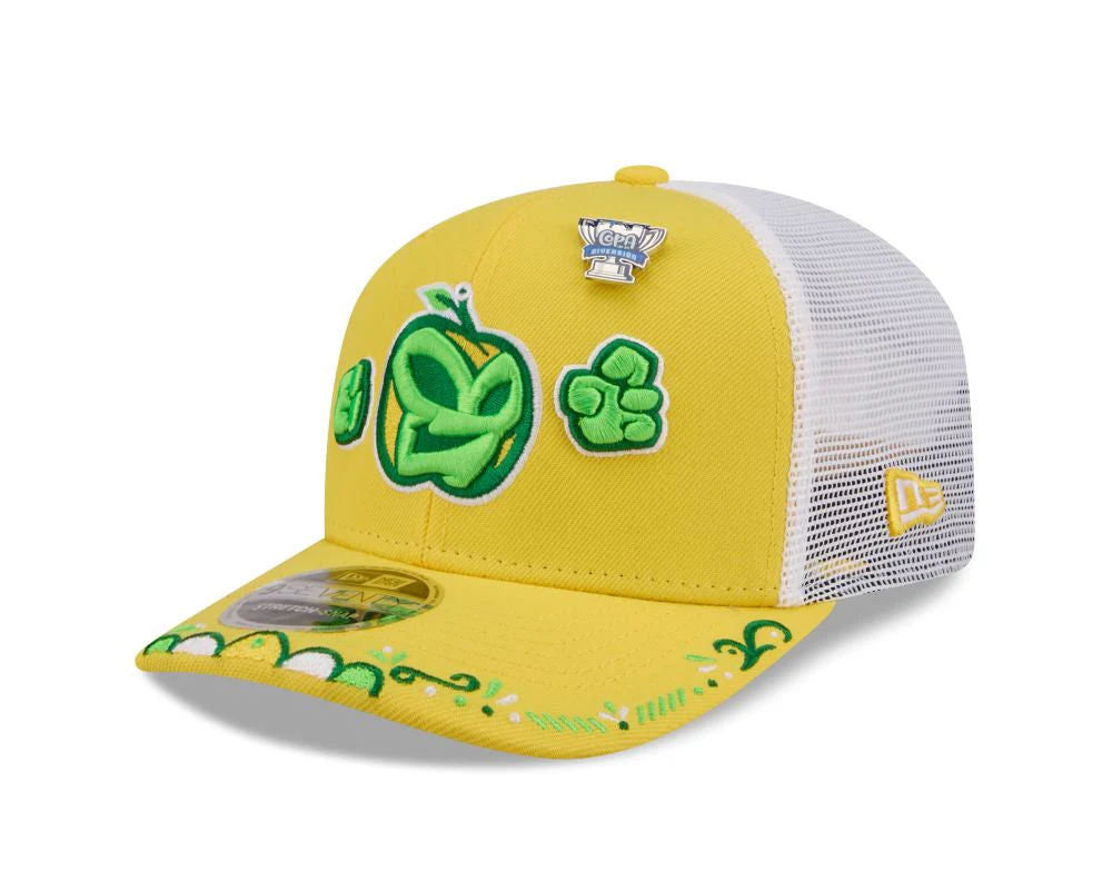 Fort Wayne Manzanas Luchadoras 2026 9SEVENTY Yellow Cap