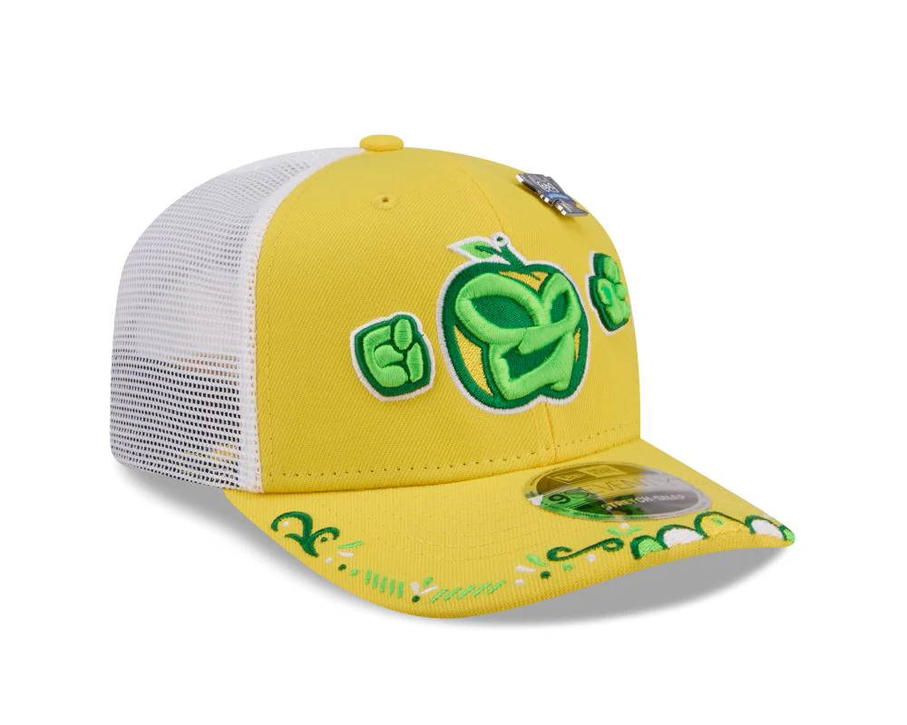 Fort Wayne Manzanas Luchadoras 2026 9SEVENTY Yellow Cap - Image 2