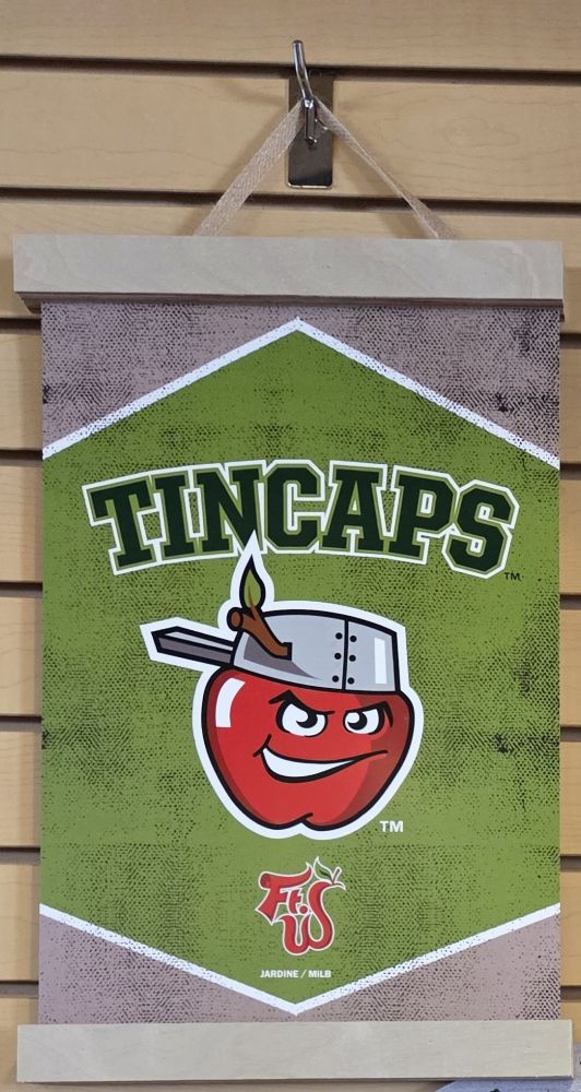 Fort Wayne TinCaps 12.5x20 Reversible Banner